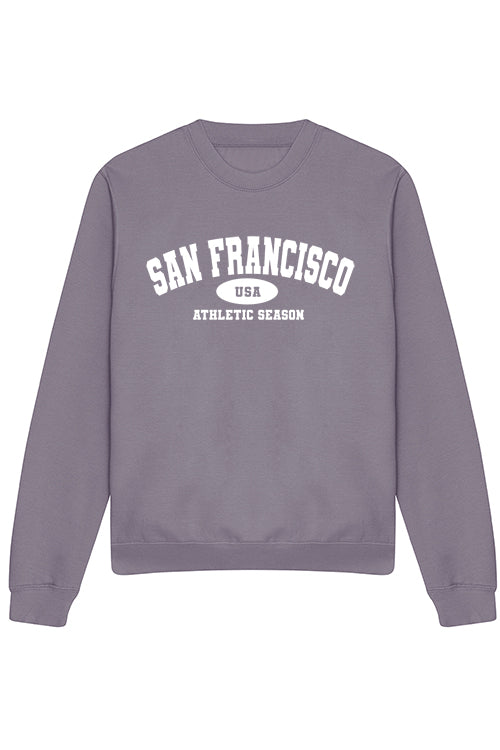 SAN FRANCISCO SWEATSHIRT IN DUSTY LILAC (Custom Pack )