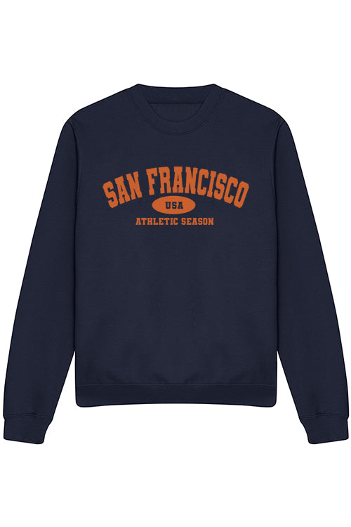 SAN FRANCISCO SWEATSHIRT IN OXFORDNAVY (Custom Pack XS-2XL)