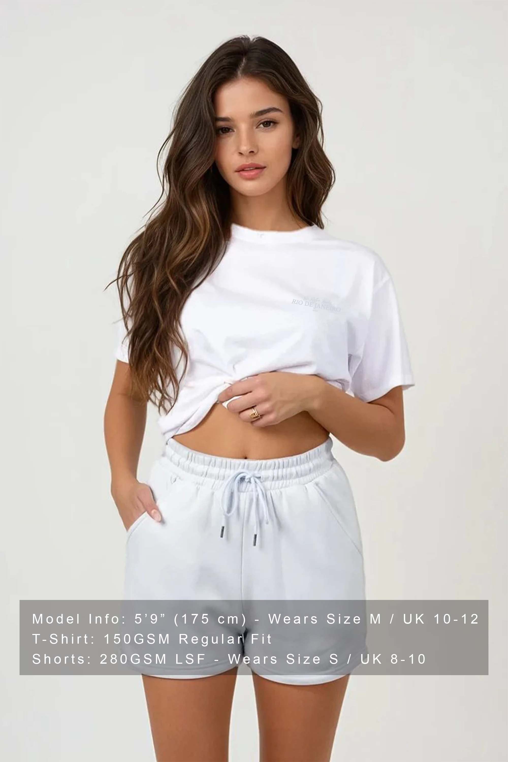Regular Fit T-shirt & Short Set In Rio De Janeiro Print (Pack of 4 sets)