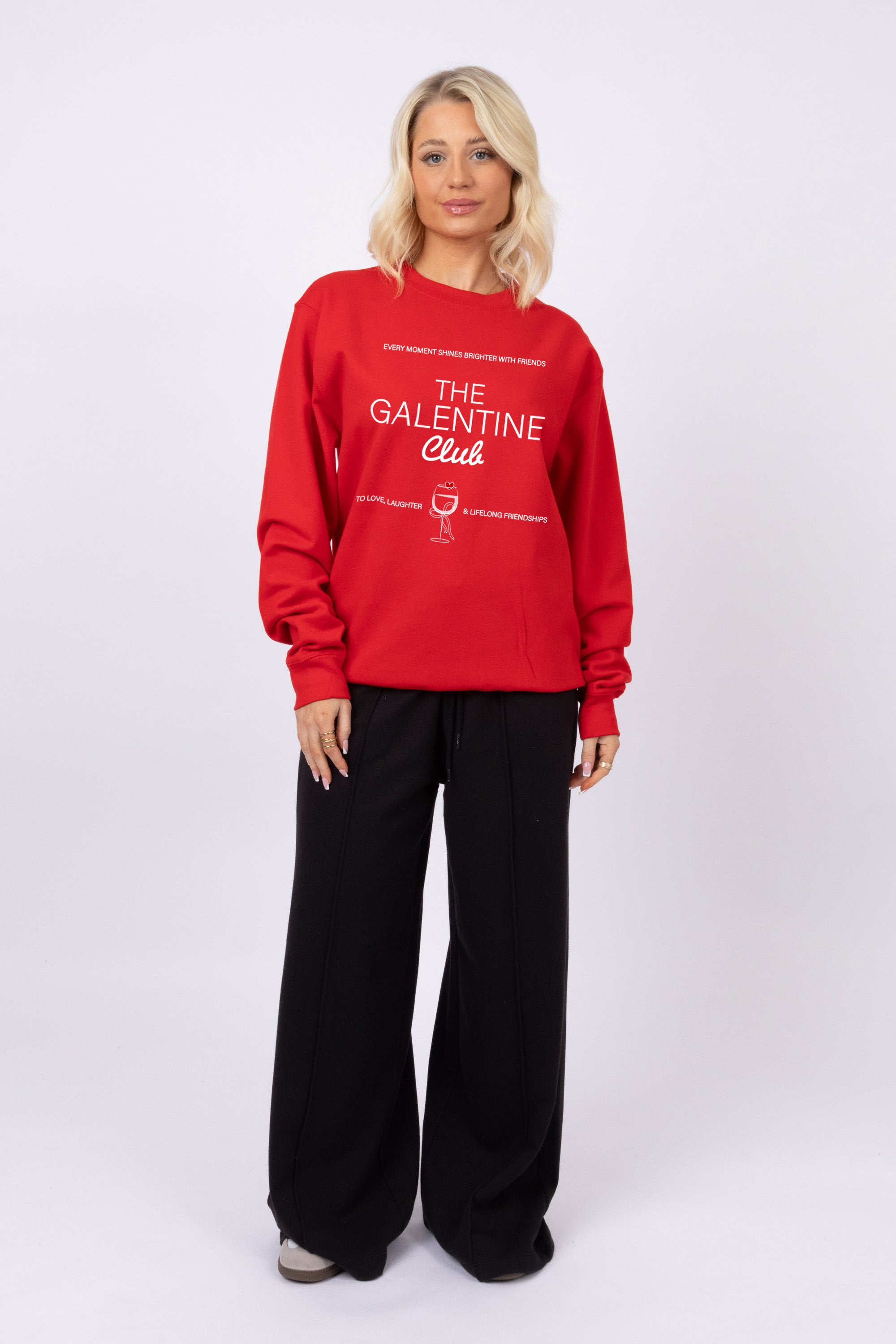 The Galentine Printed Sweatshirt