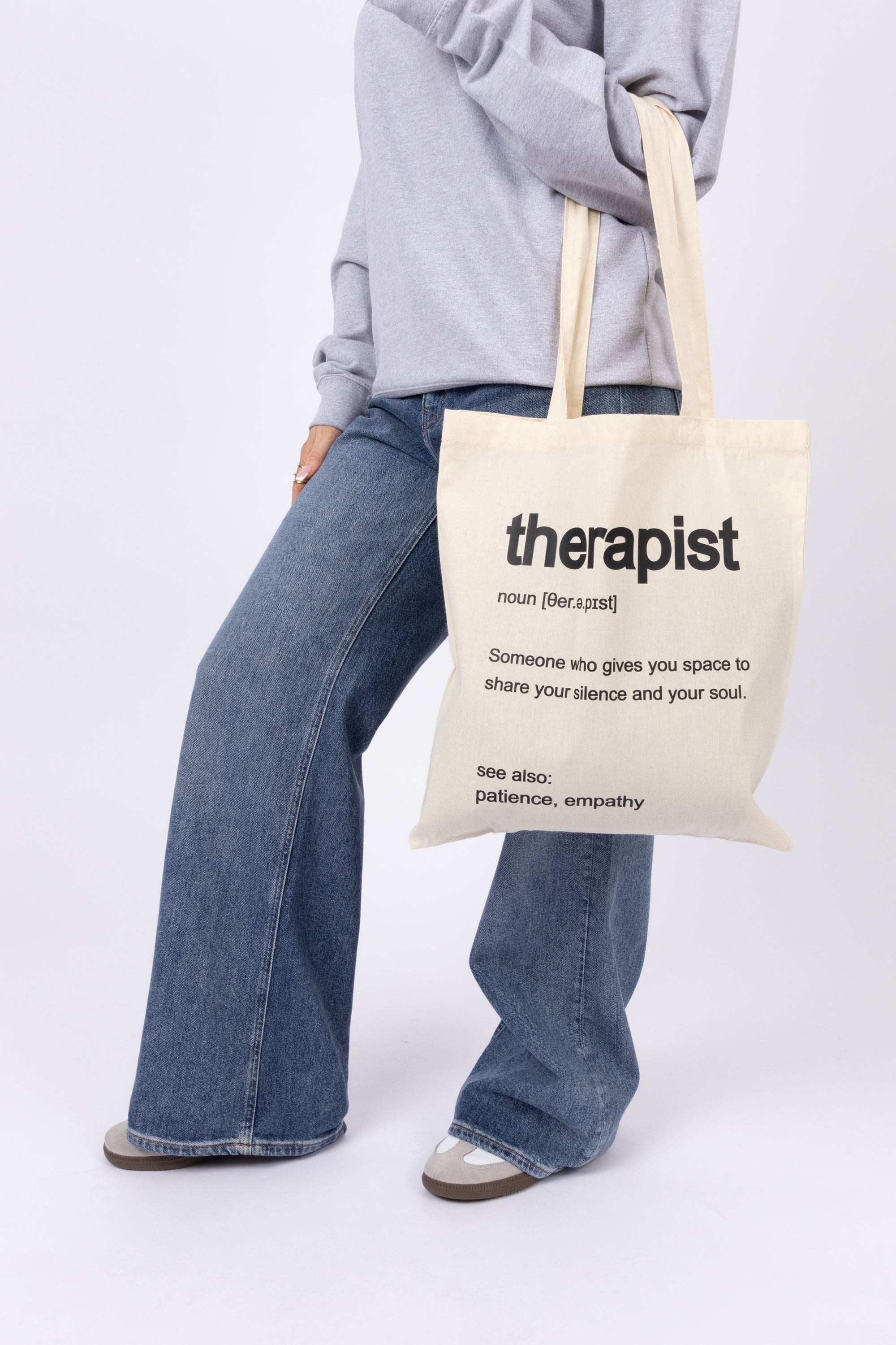Therapist Printed Lightweight Canvas Bag