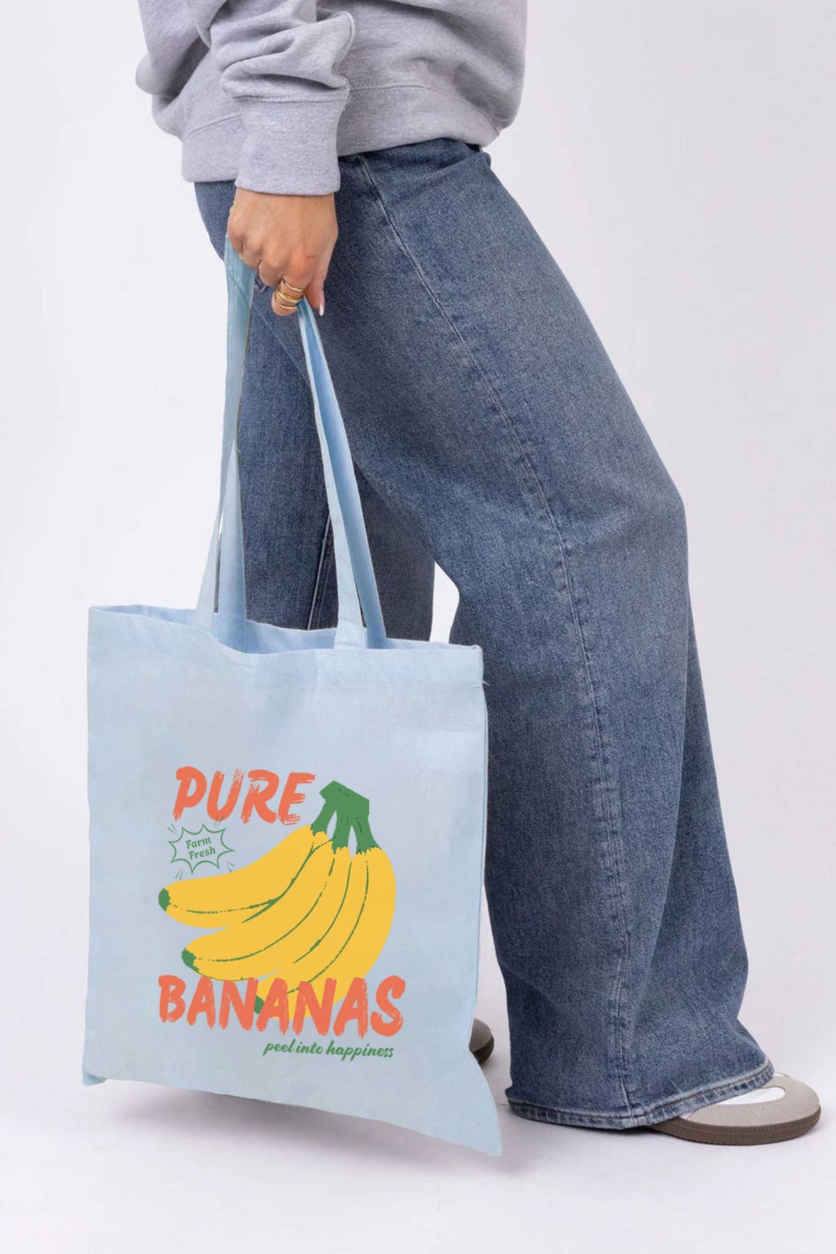 Pure Banana Printed Tote Bag