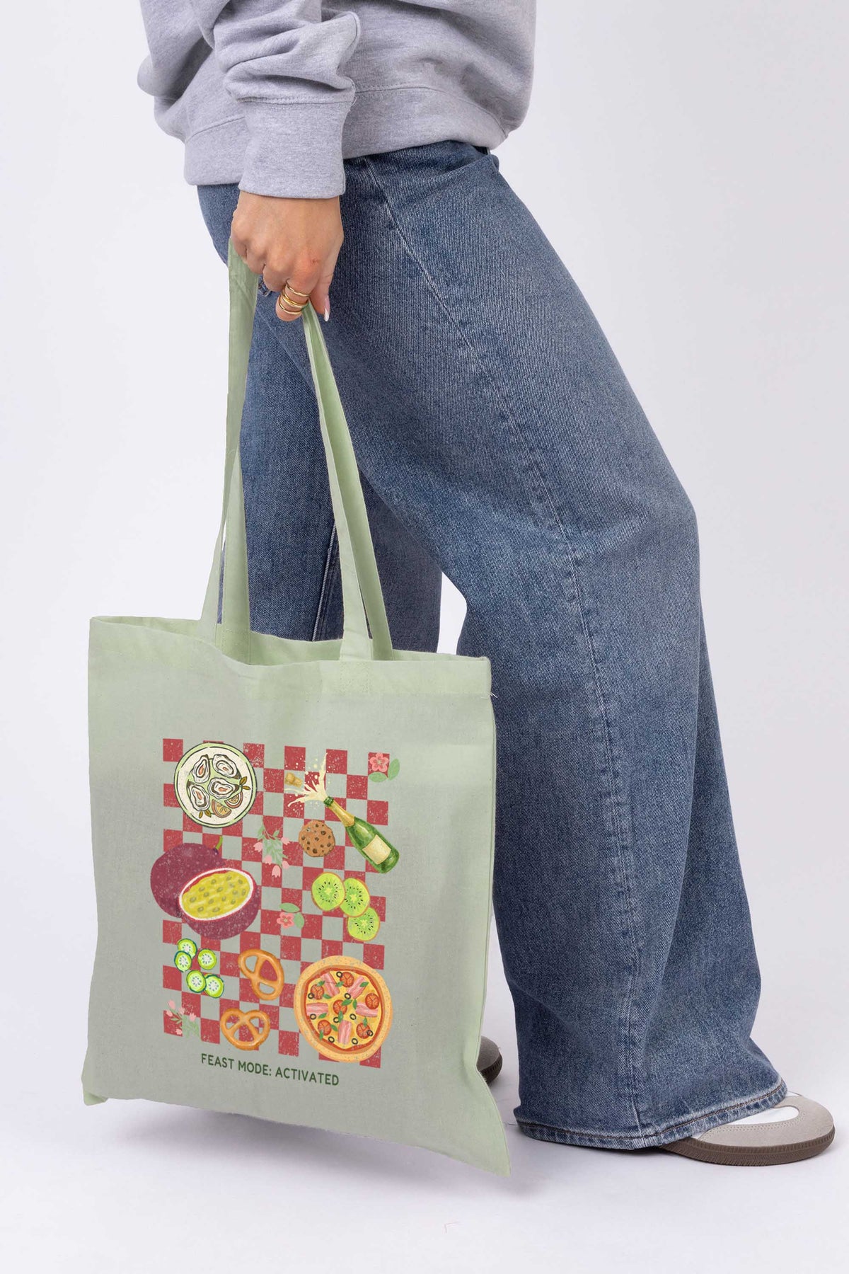 Feast Mood Activated Printed Tote Bag