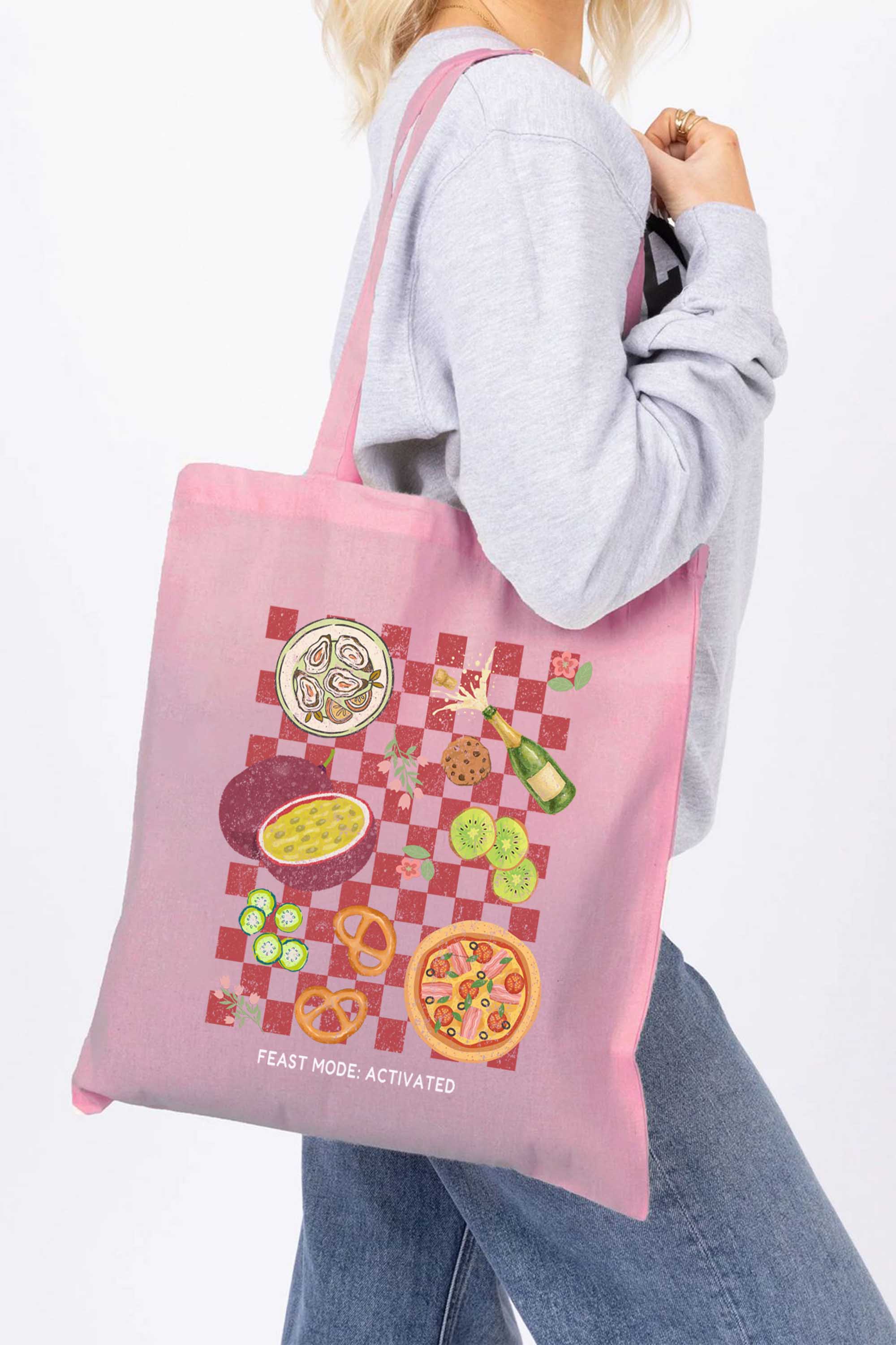 Feast Mood Activated Printed Tote Bag