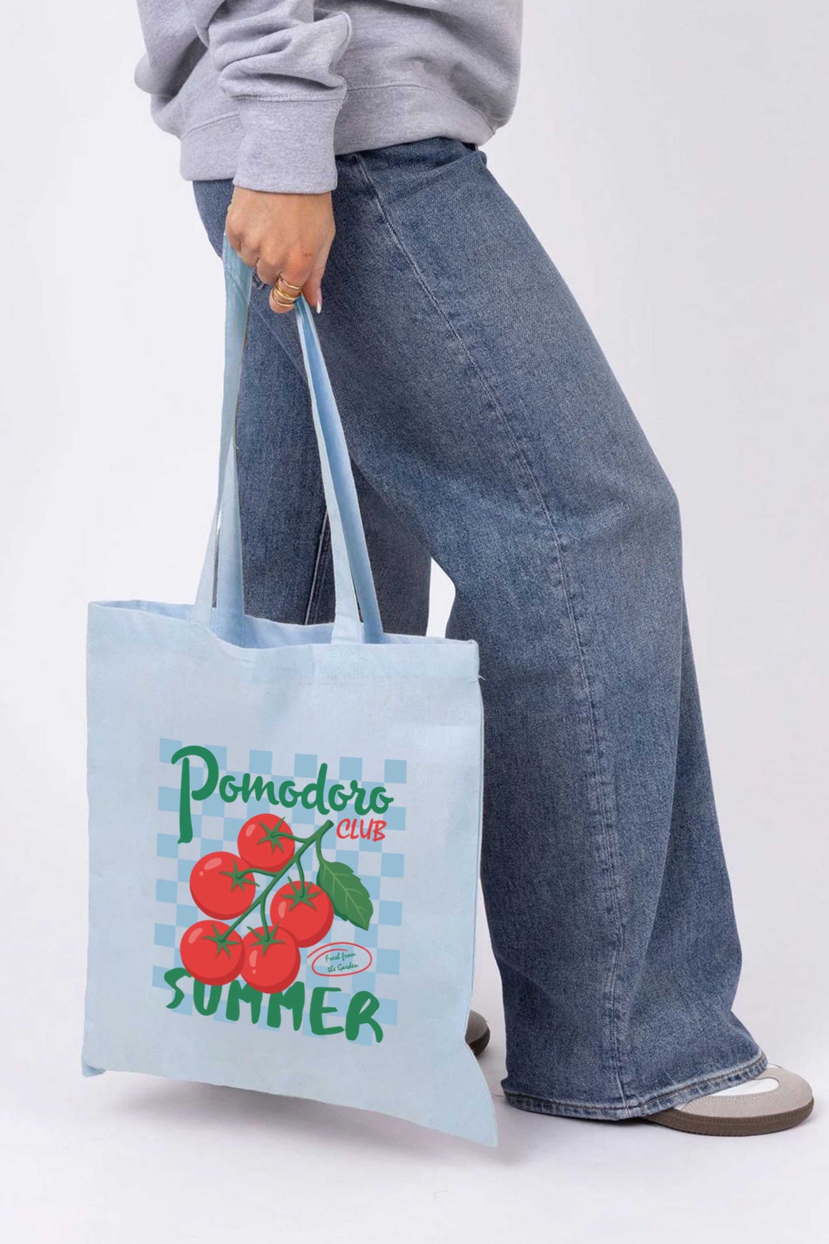 Pomodoro Club Printed Tote Bag