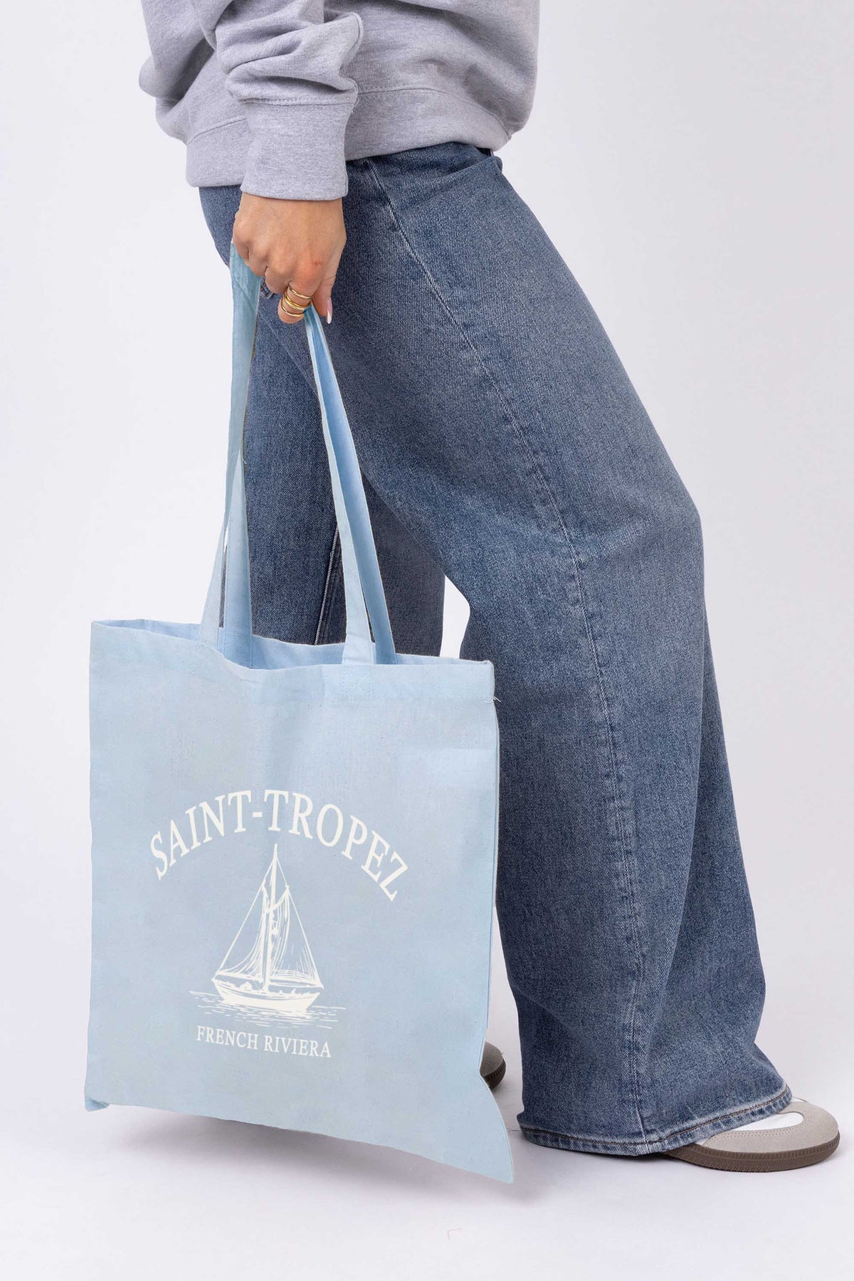 Saint-Tropez Printed Tote Bag