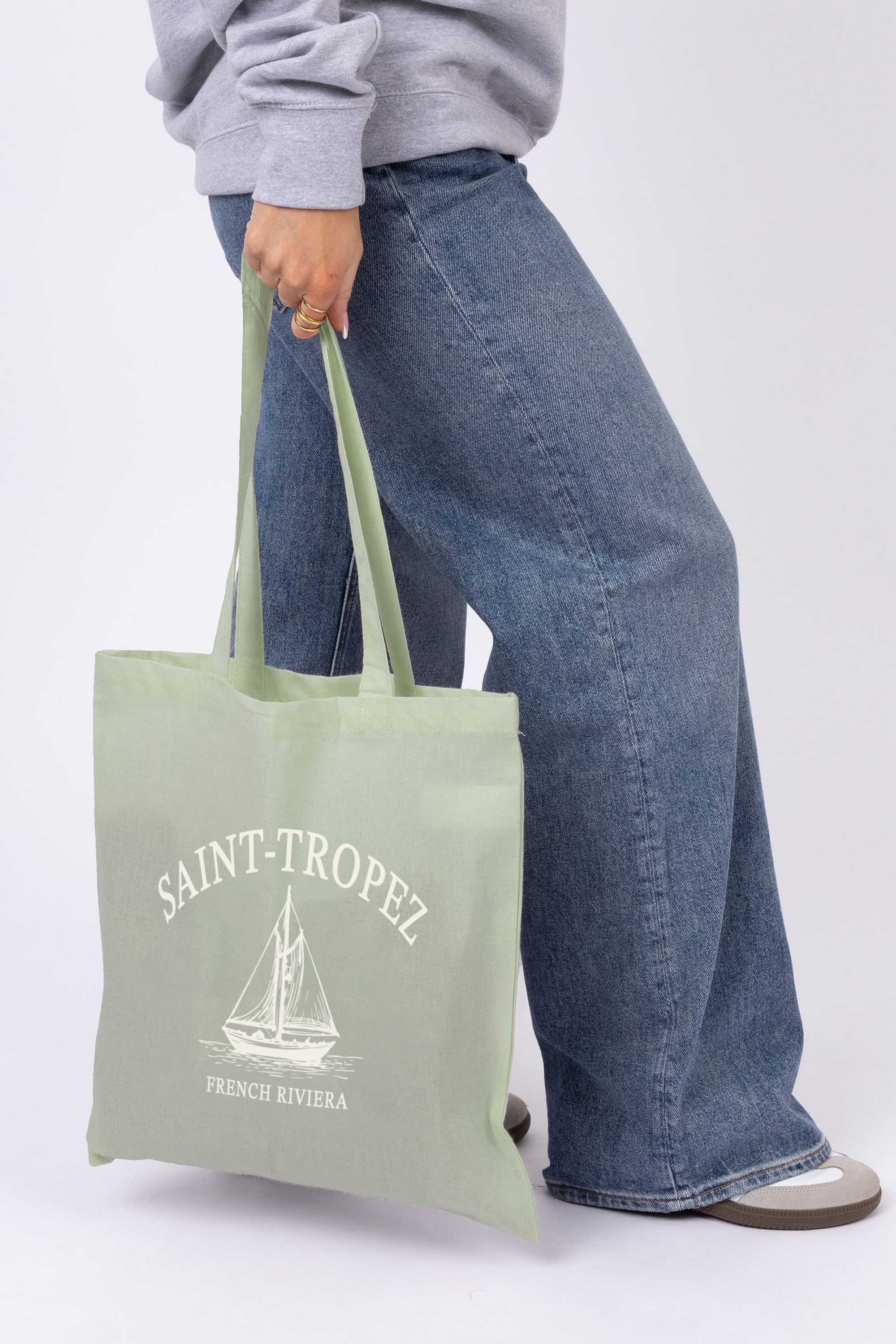 Saint-Tropez Printed Tote Bag