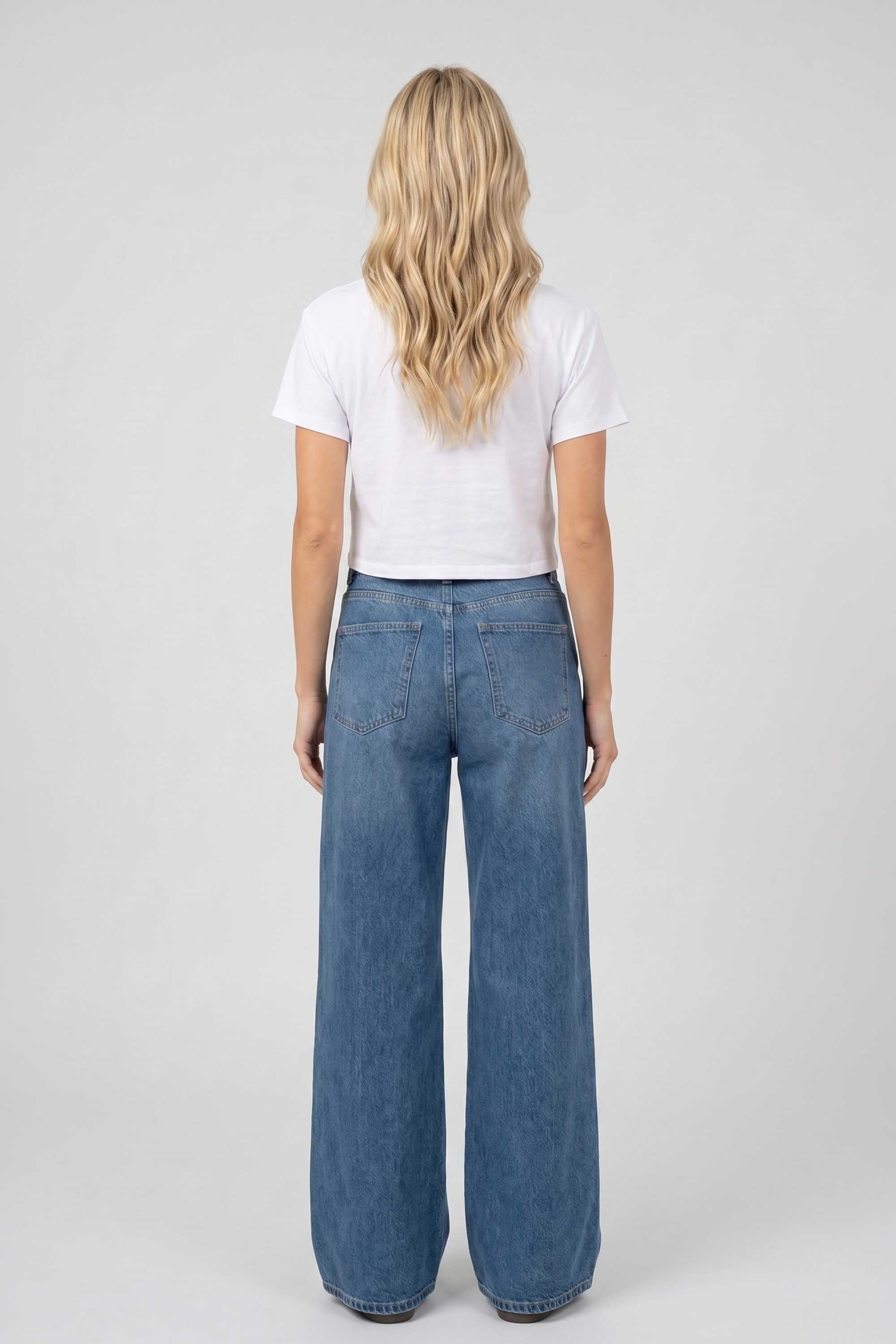 Cropped T-shirt in Ciao Bow Print