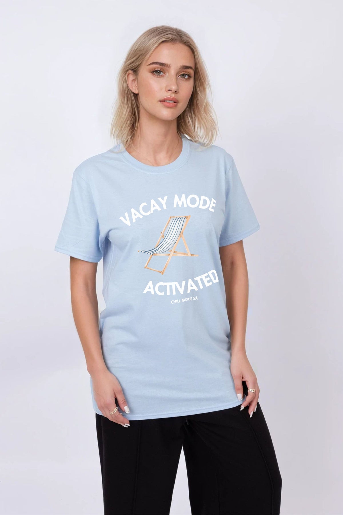 Regular Fit T-shirt in Vacay Mood Print
