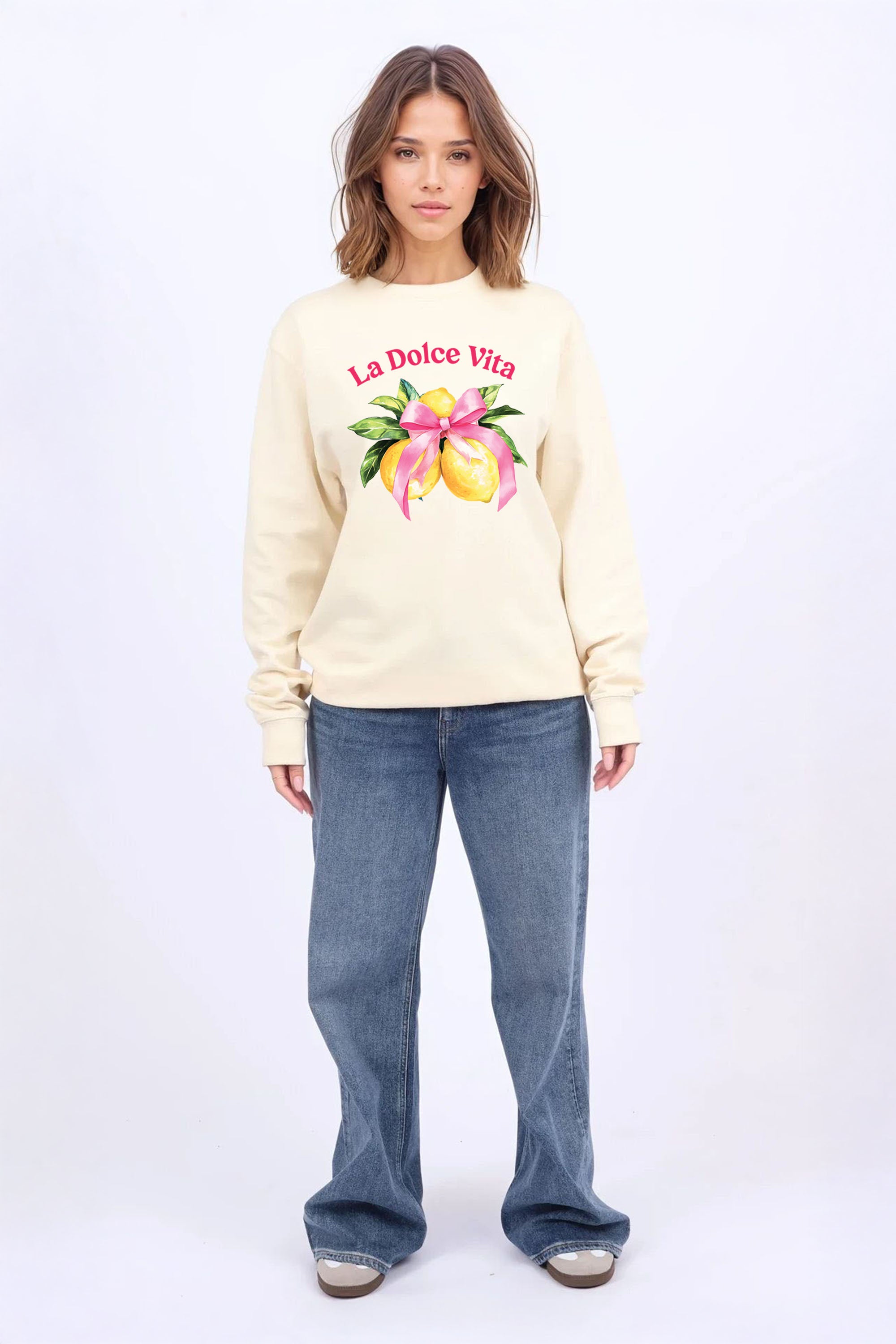 La Dolce Vita Printed Sweatshirt