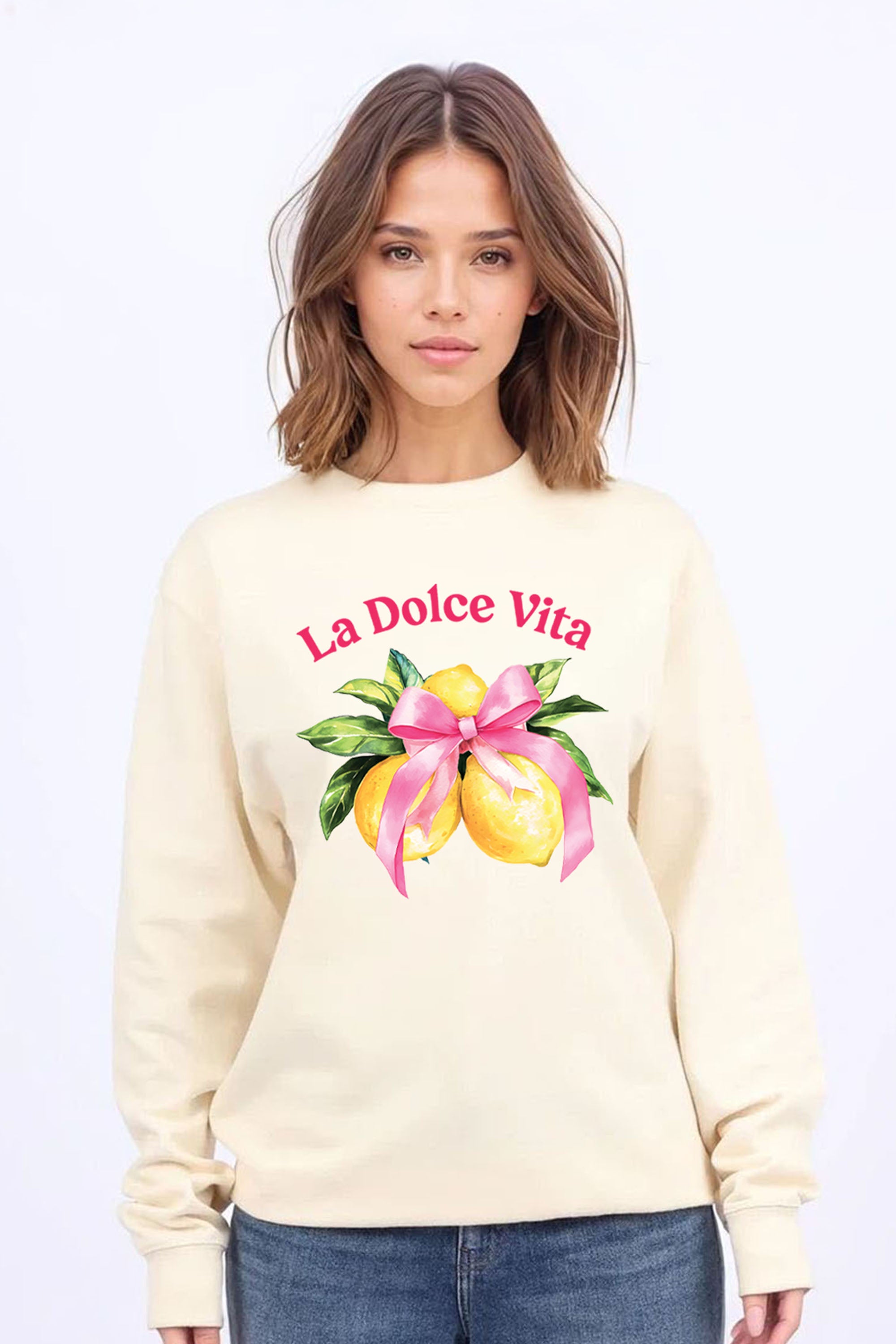 La Dolce Vita Printed Sweatshirt