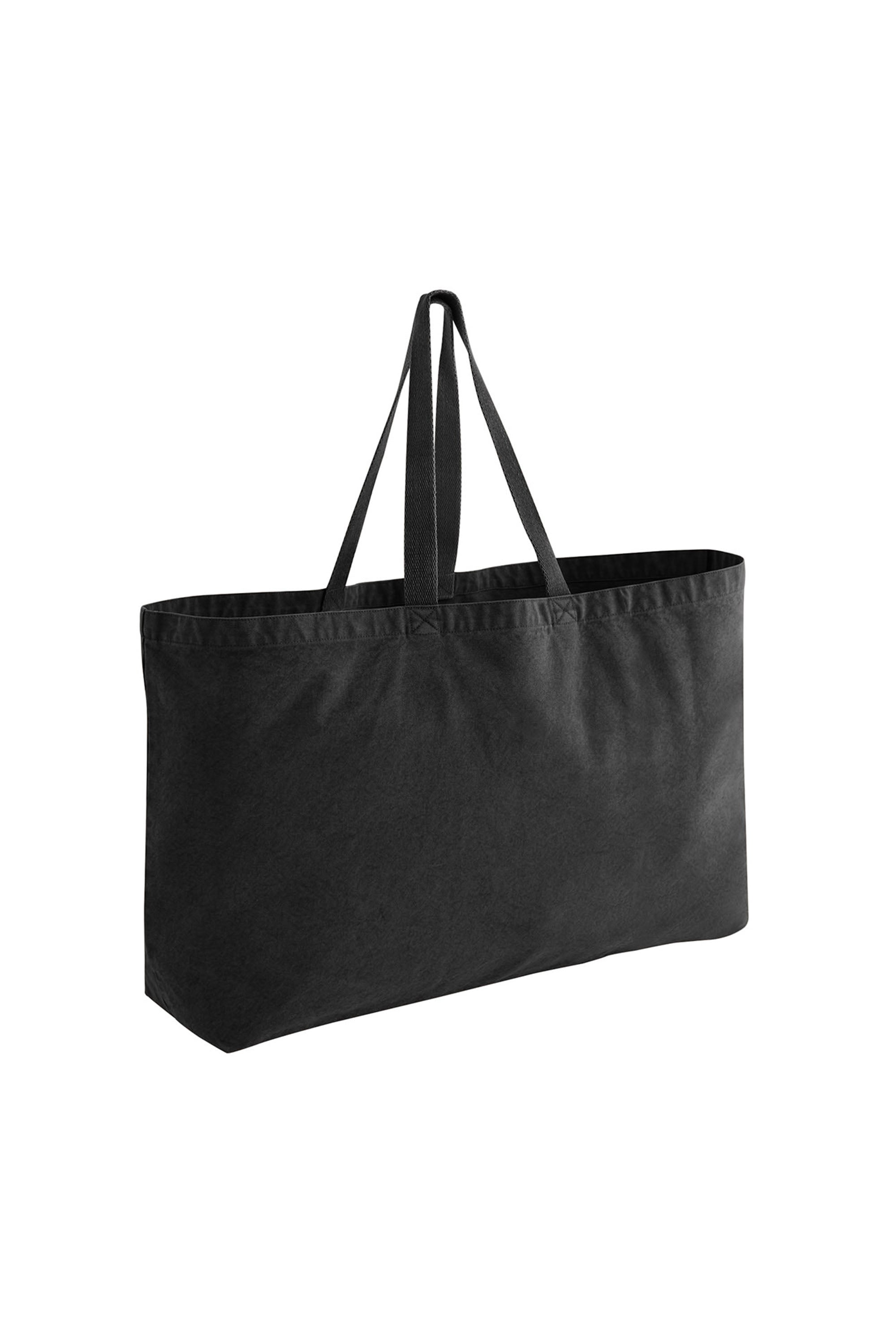 407gsm Acid Washed Oversized Cotton Tote Bag – Blank for Print Wholesale
