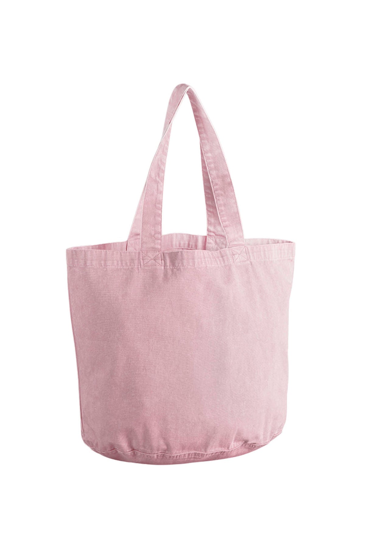 340 GSM Acid Washed Custom Oversized Cotton Shopper Bag