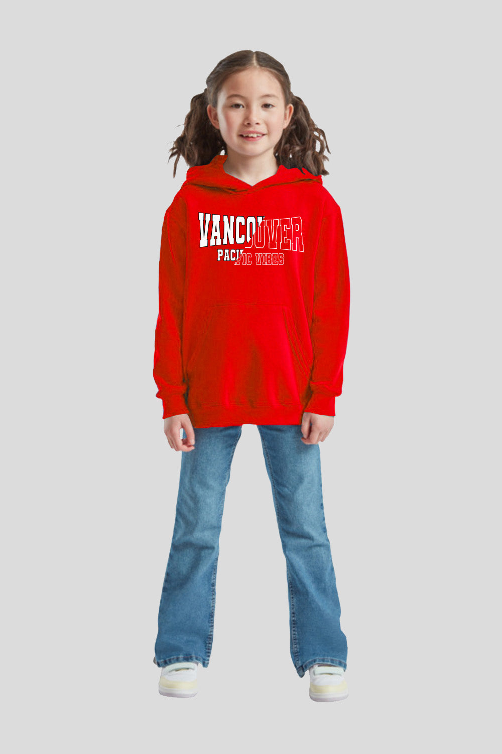 Kids Vancouver Pacific Vibes Printed Hoodie (Pack of 4)