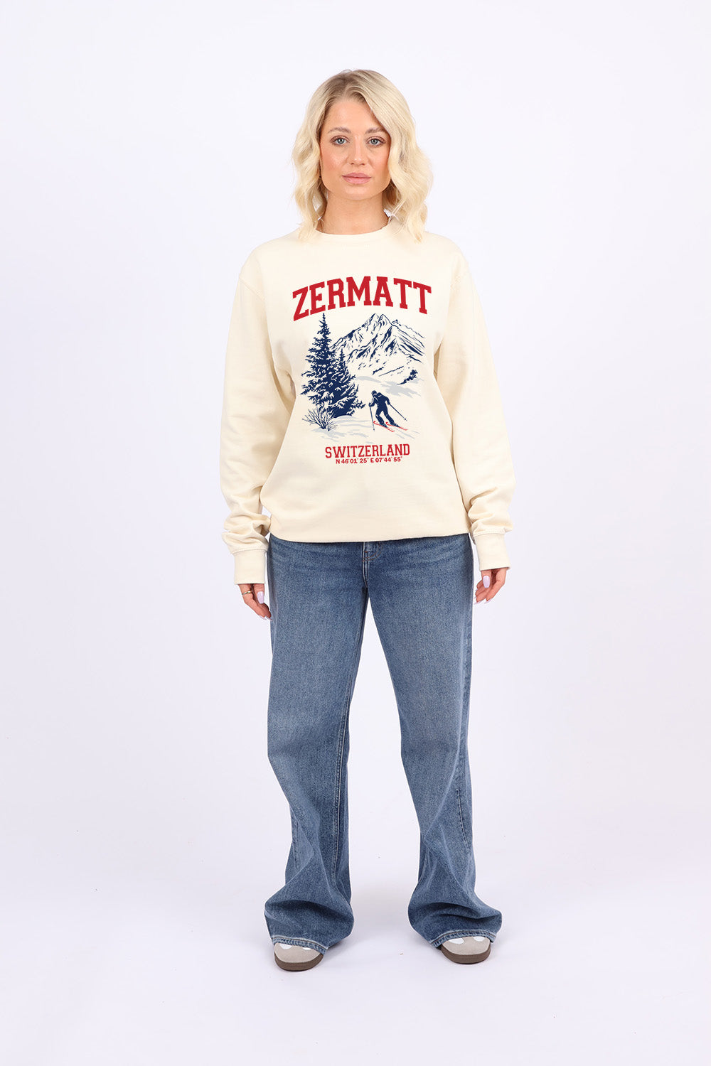 Zermatt Printed Sweatshirt