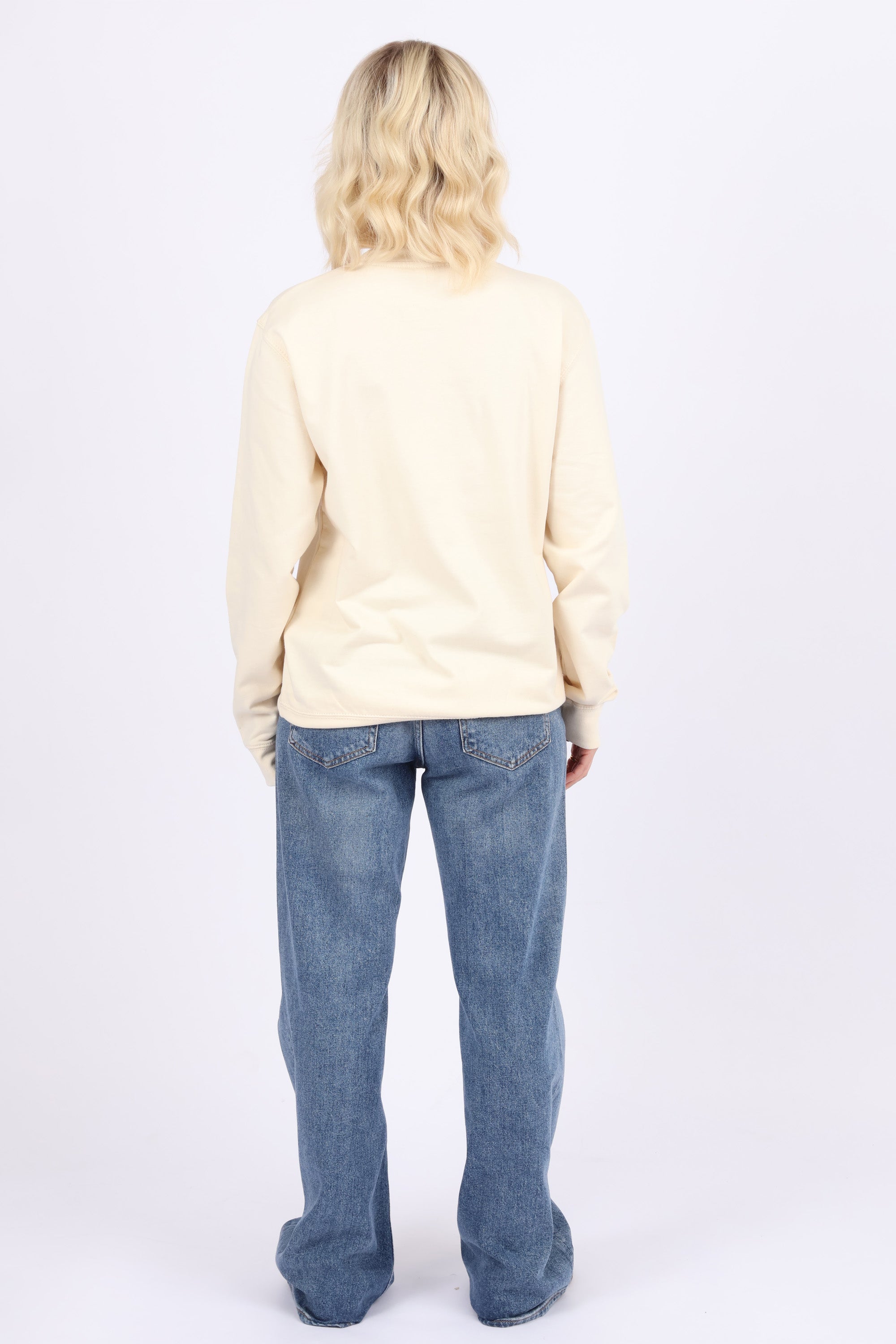 Unisex Crewneck Plain Sweatshirt
