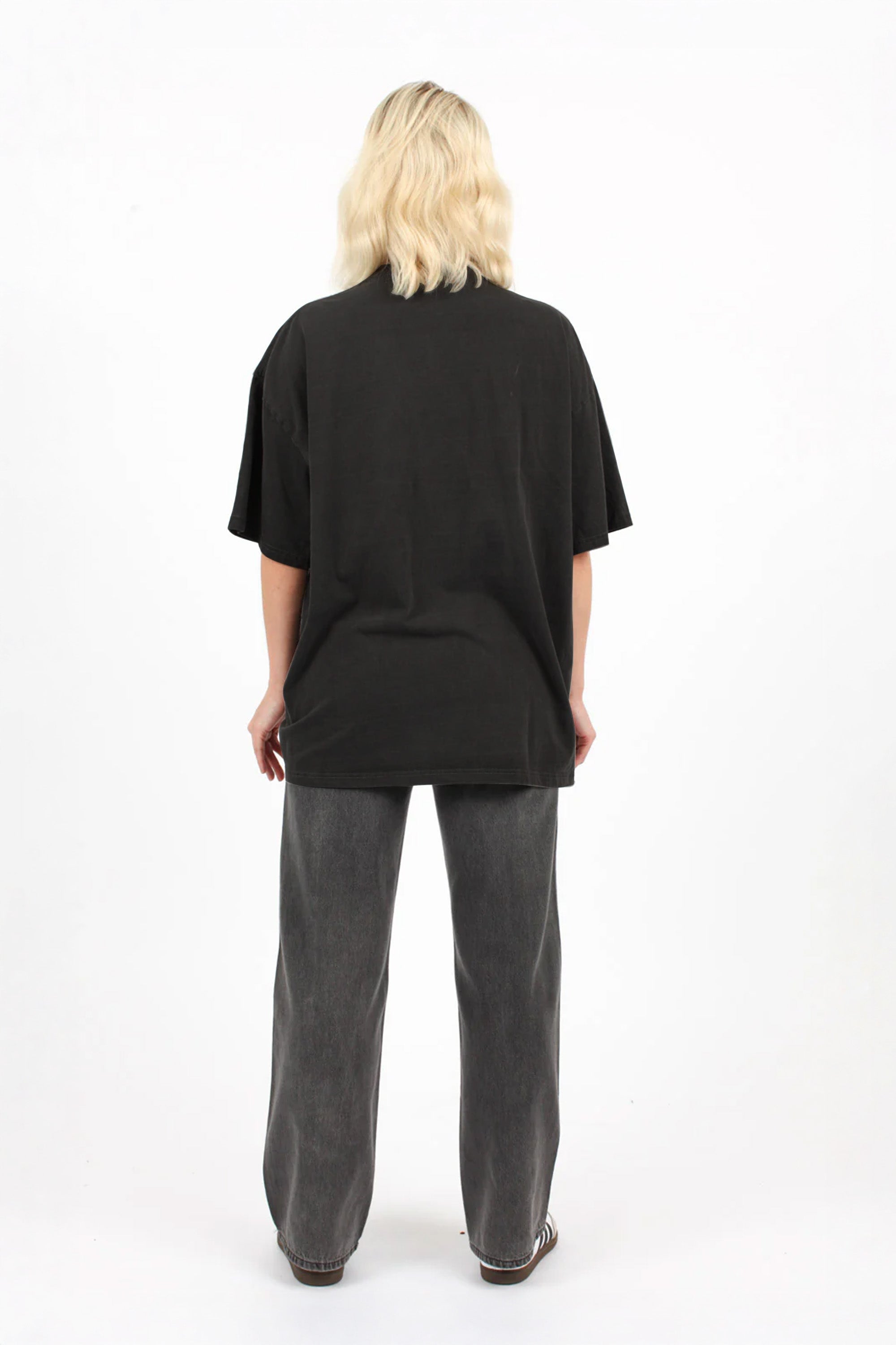150GSM Oversized Washed T-Shirts in Manhattan Print( Custom Pack)