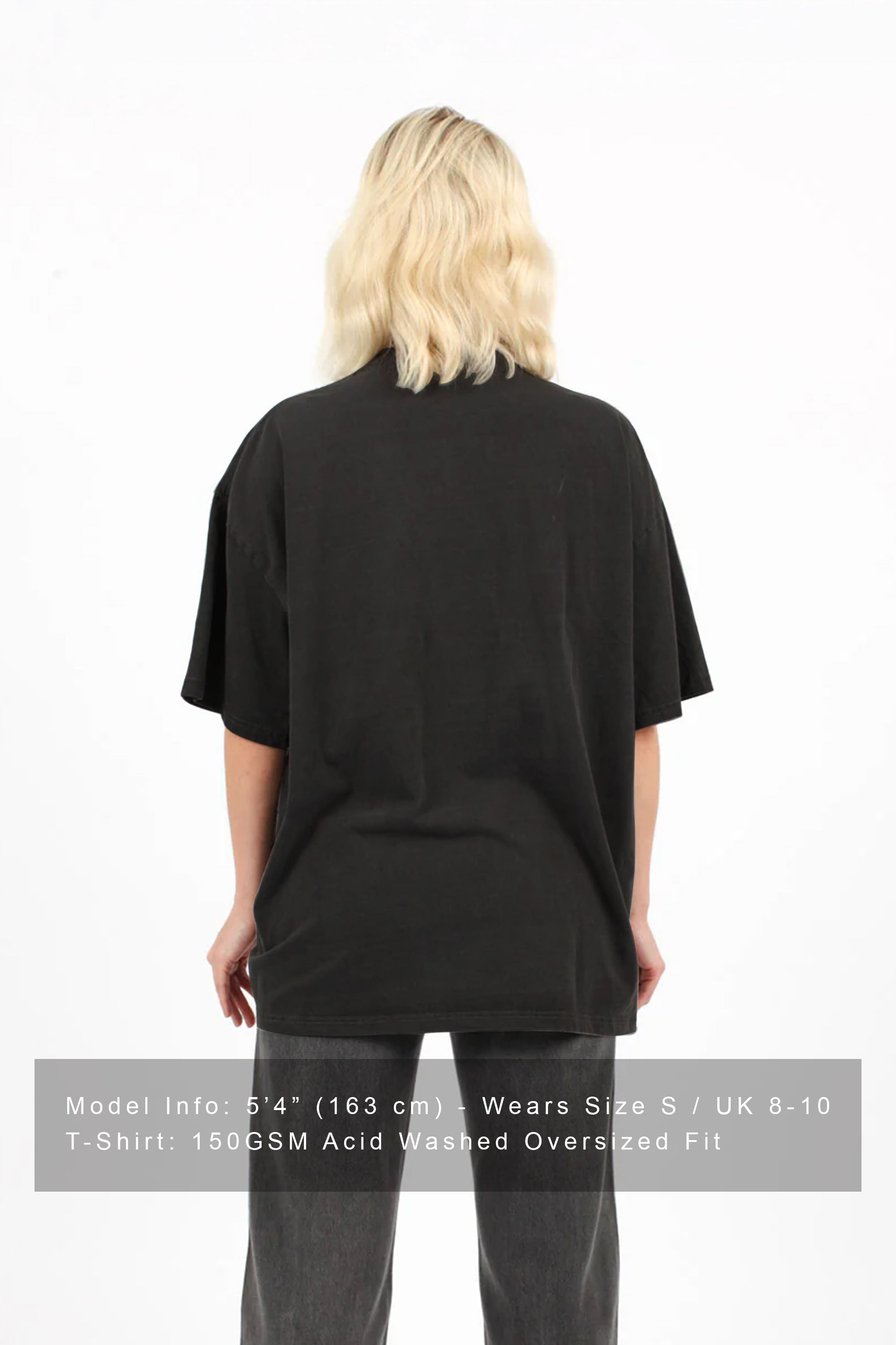 Unisex 150GSM Oversized Washed T-Shirt