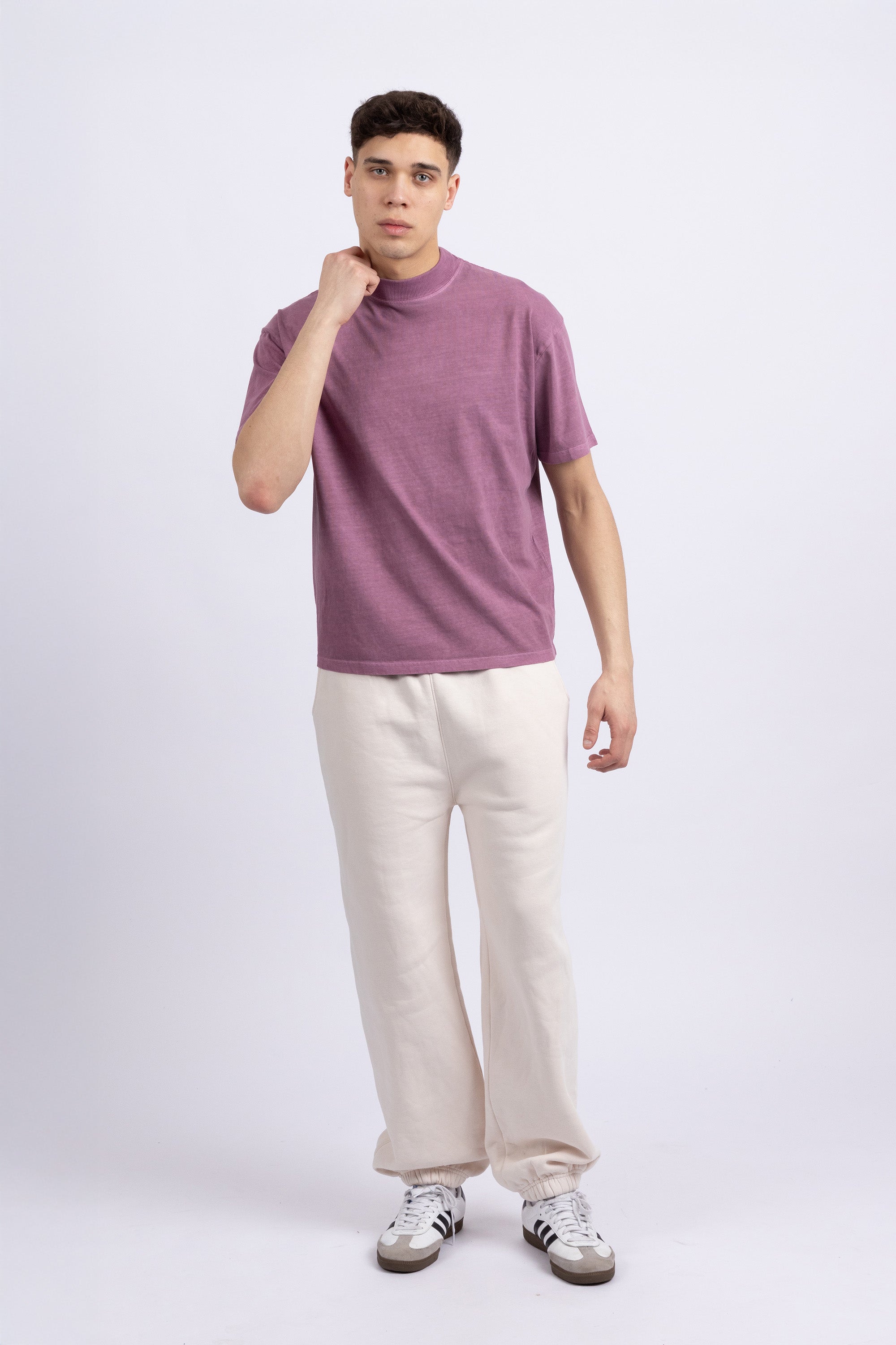 Unisex Oversized Plain Acid Washed 220GSM T-Shirts (Custom Pack)
