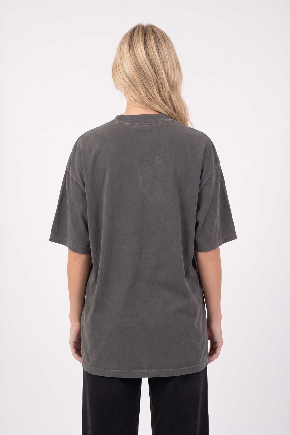 220GSM Unisex Oversized Plain Acid Washed T-Shirts