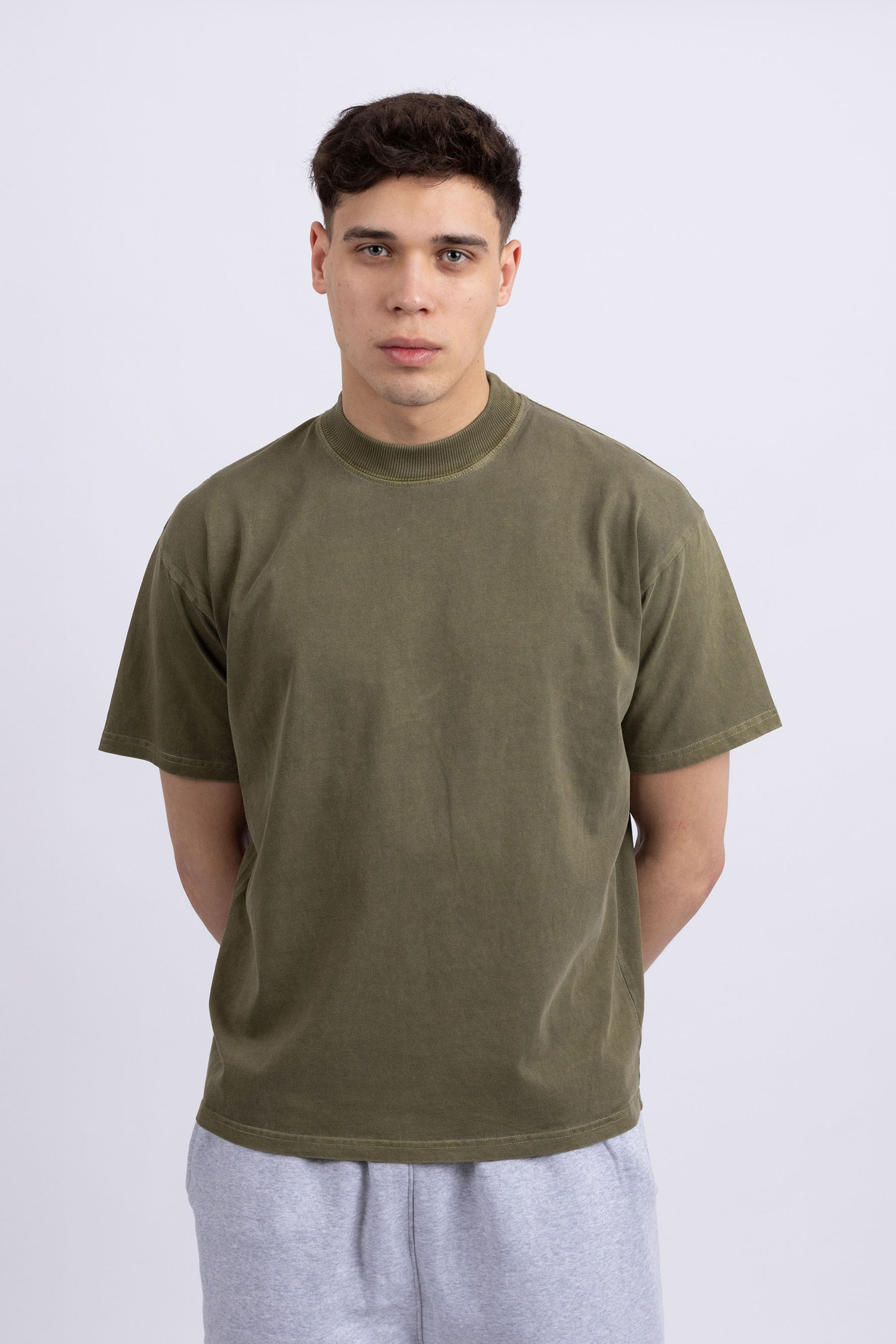 Unisex Oversized Plain Acid Washed 220GSM T-Shirts (Custom Pack)