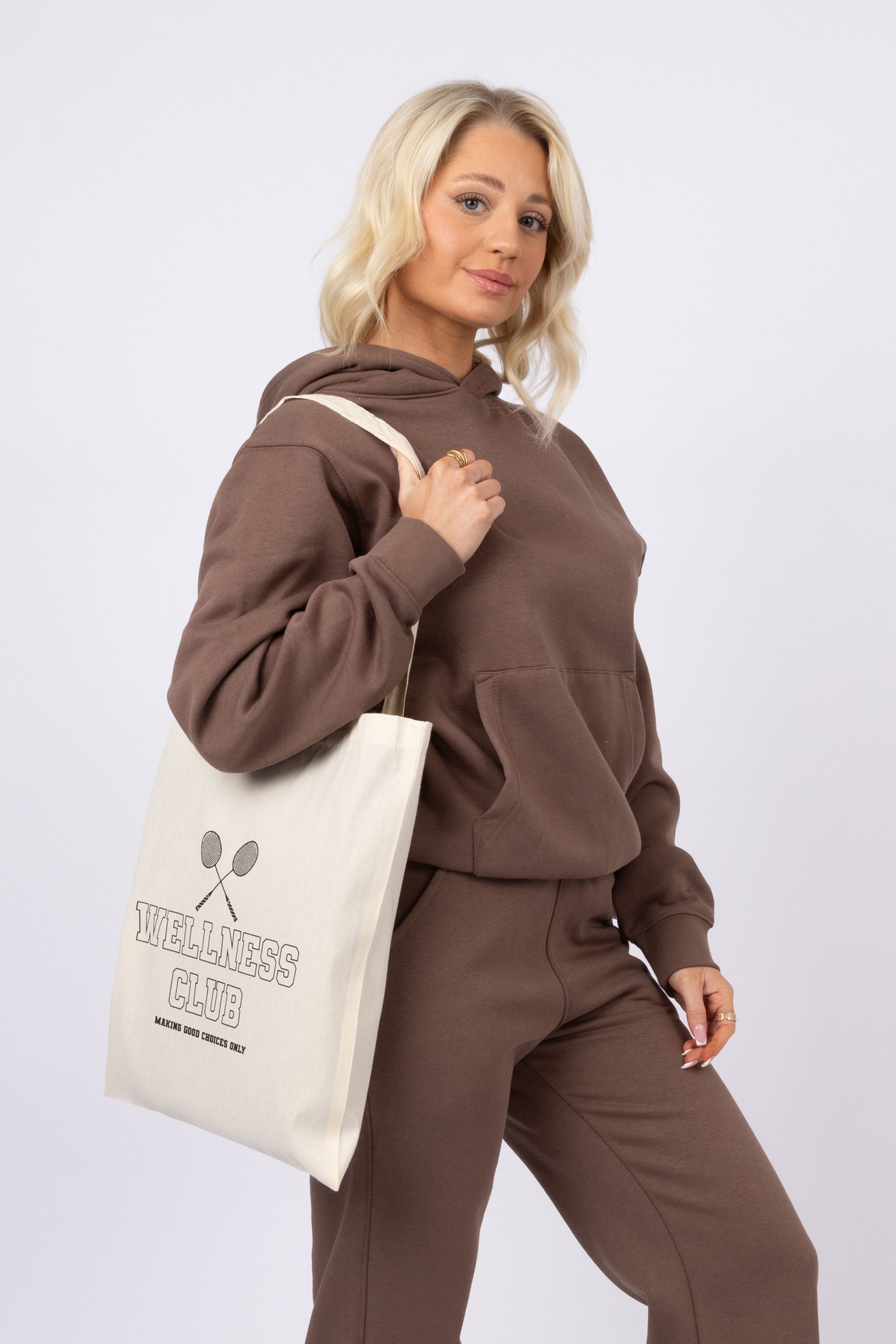 Wellness Club Printed Lightweight Canvas Bag