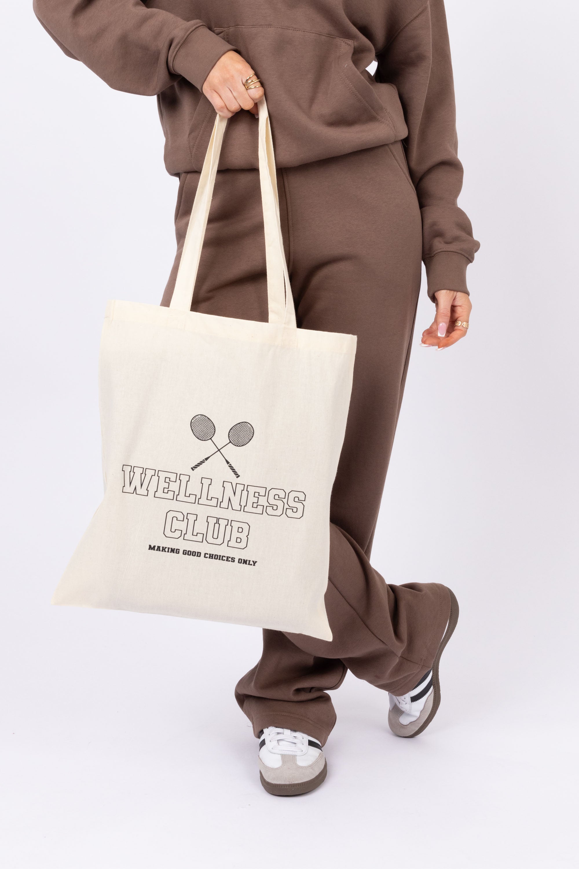 Wellness Club Printed Lightweight Canvas Bag