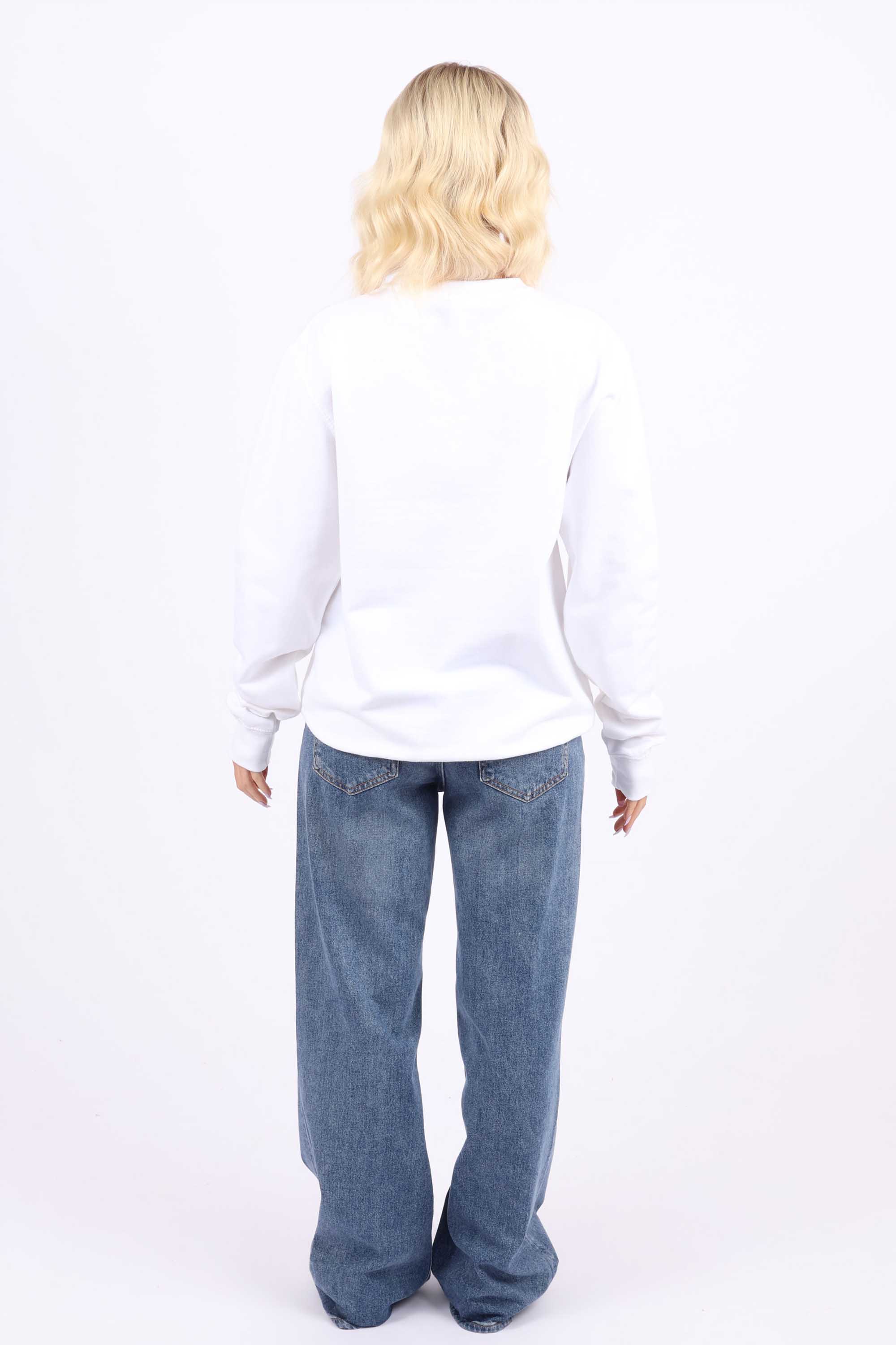 Leopard Cherry Luck Graphic Printed Sweatshirt