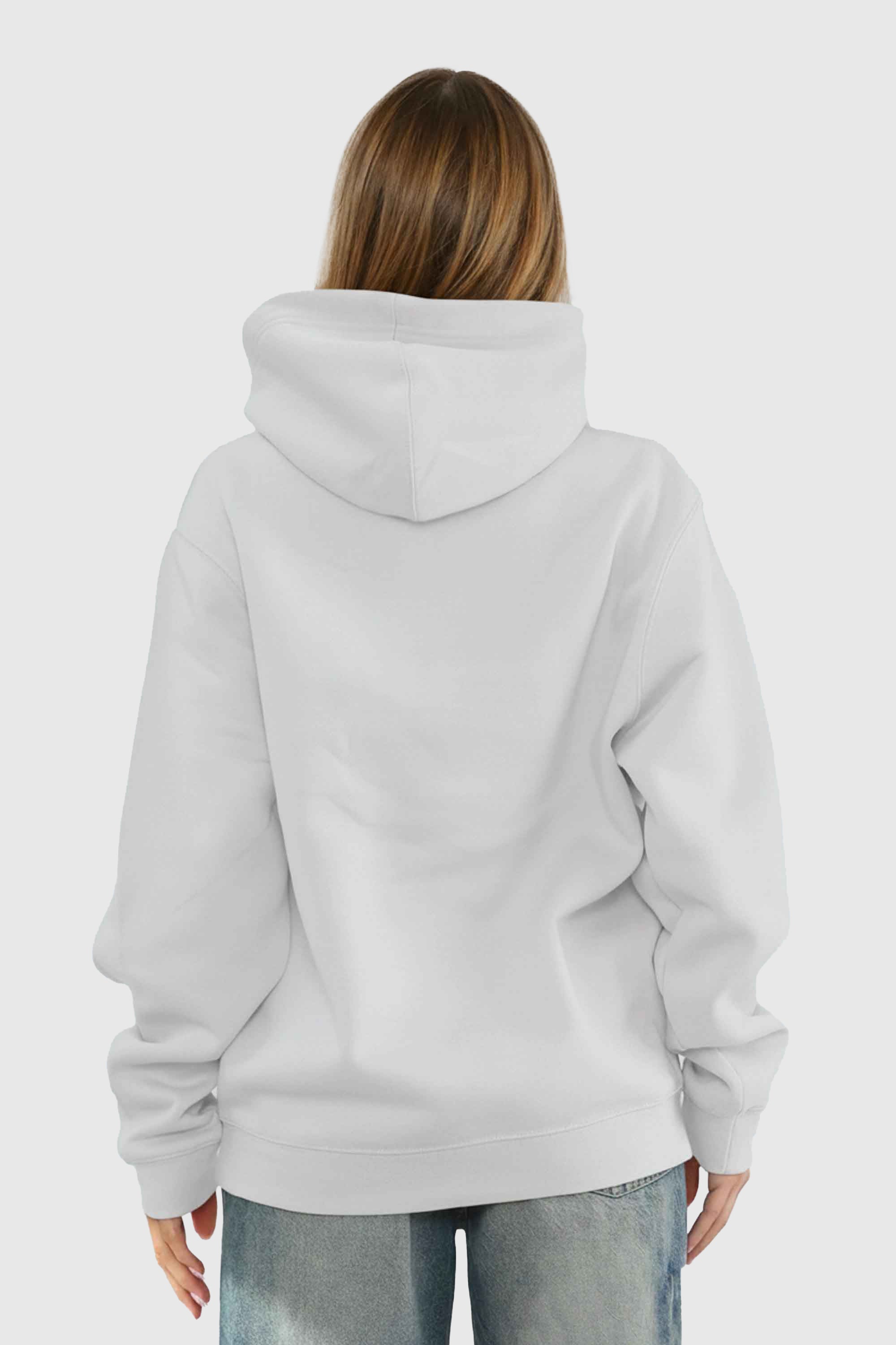 Unisex 280GSM Ringspun Blended Plain Hoodie