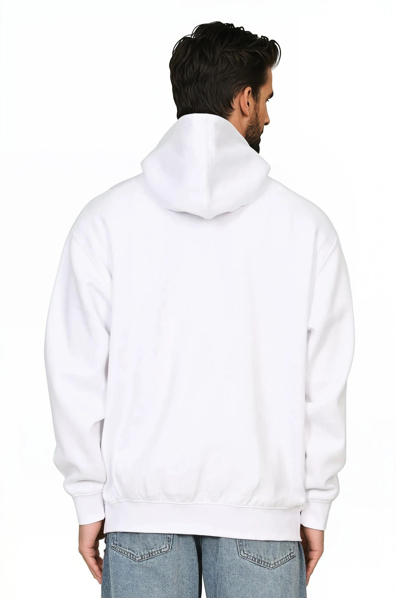 330GSM Heavyweight Unisex Oversized Custom Printed Hoodie