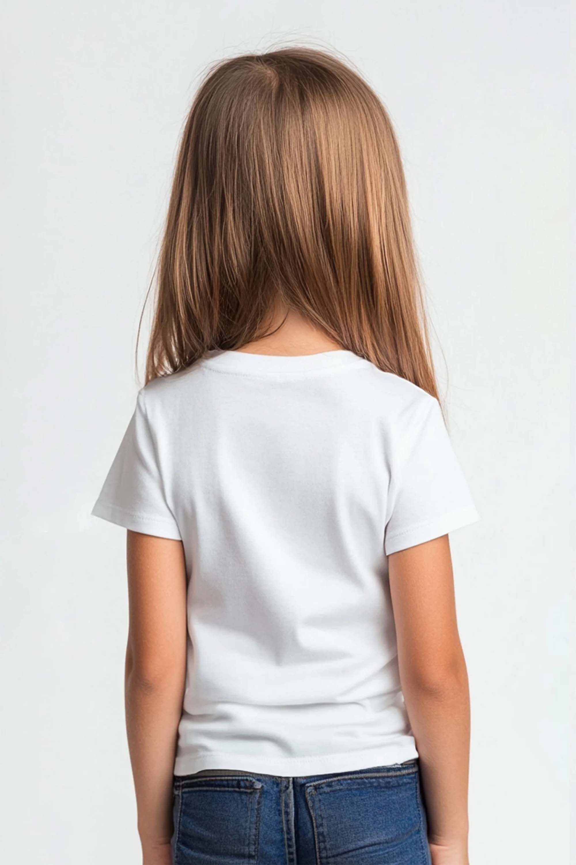 Kids Cute Labubu Printed T-Shirt