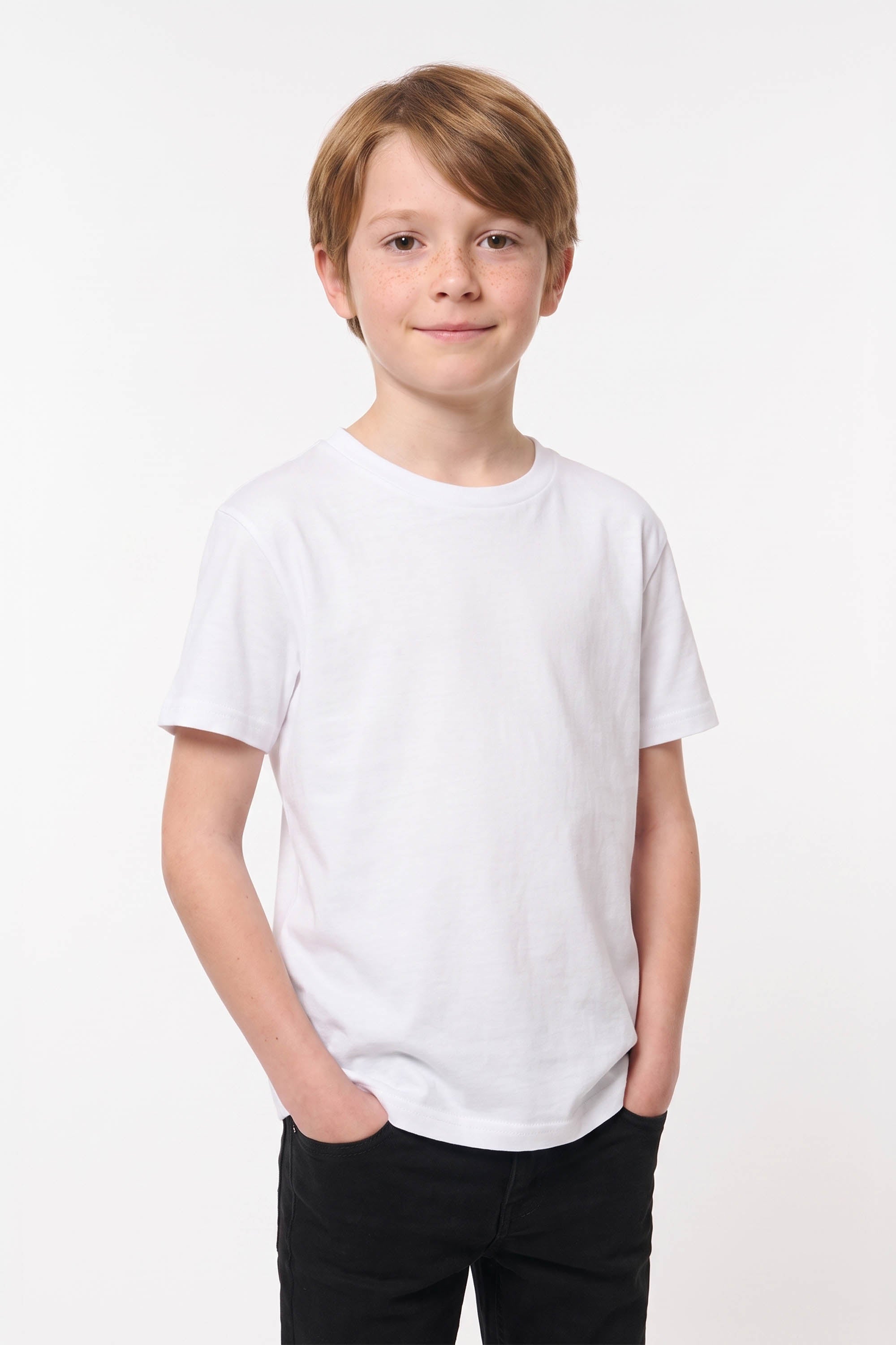 Kids Soft Cotton Plain T-Shirt