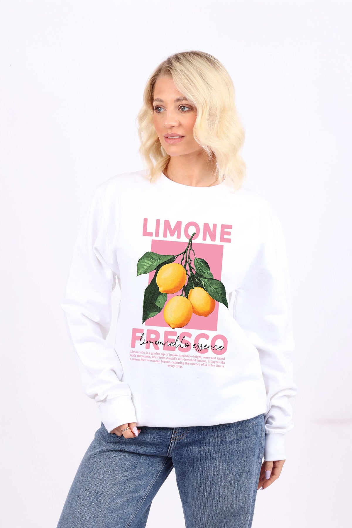Limone Fresco Printed Sweatshirt