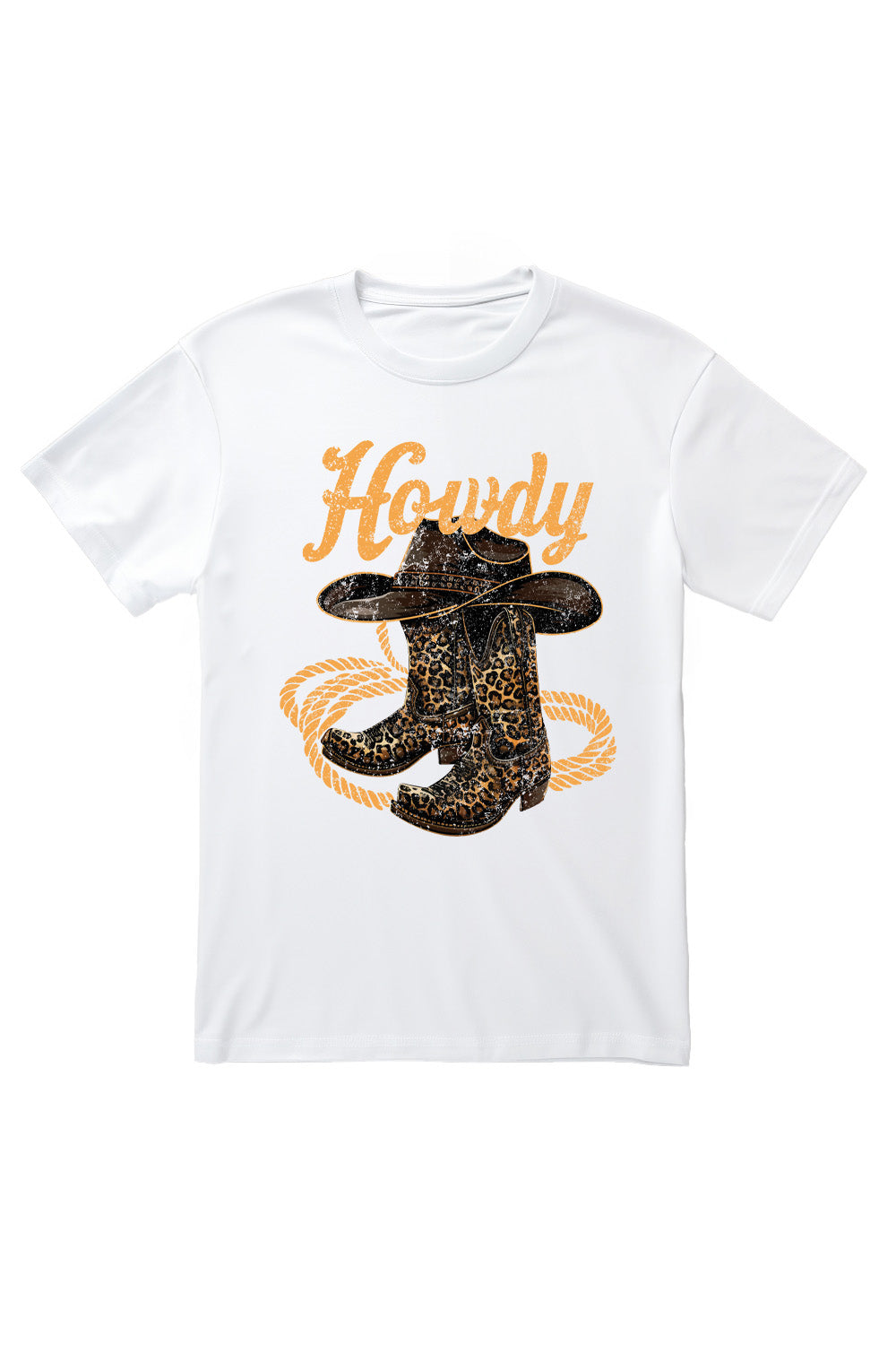 Howdy T-Shirt in White (Custom Packs)