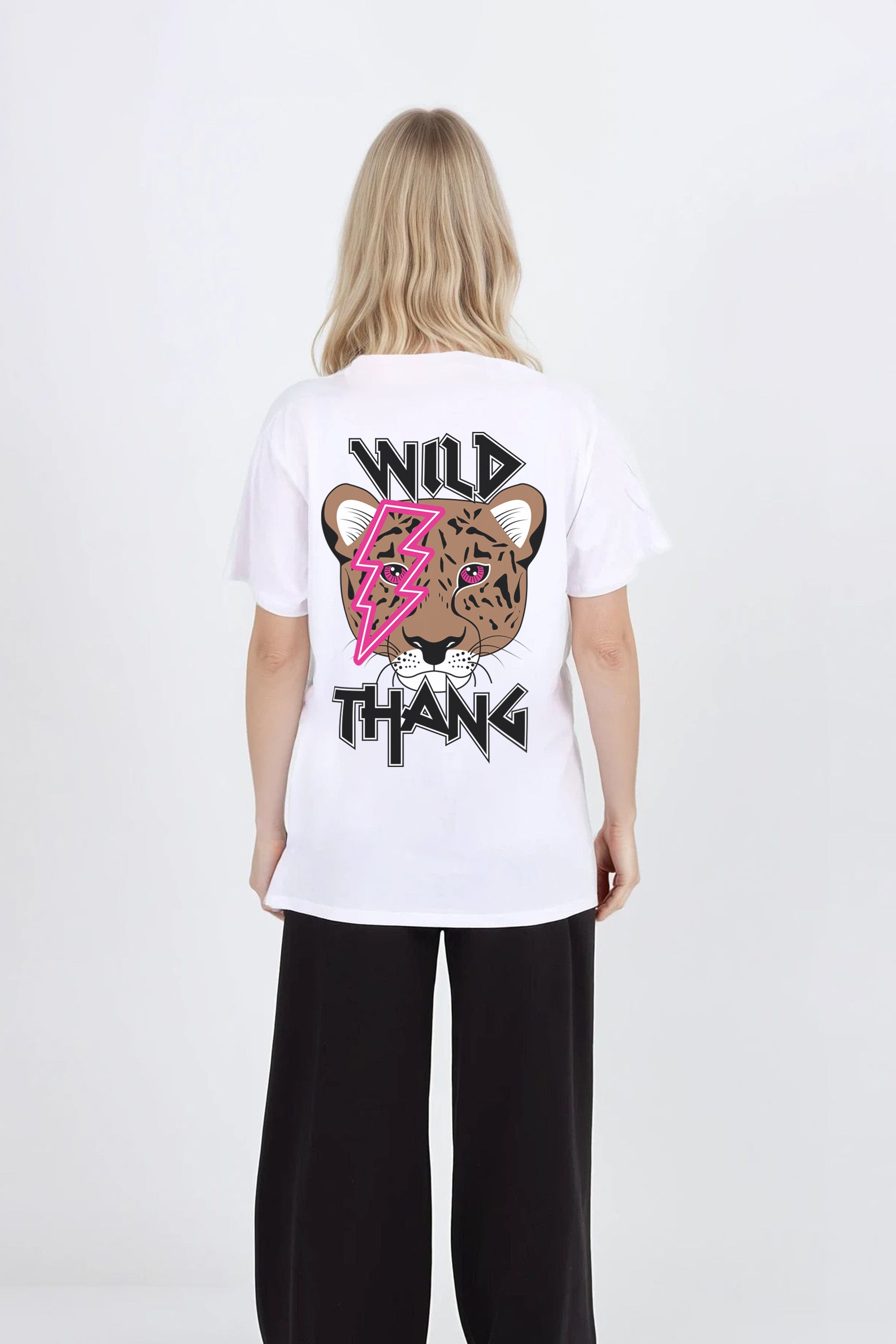 Wild Thang Printed T-Shirt (Pack of 6)