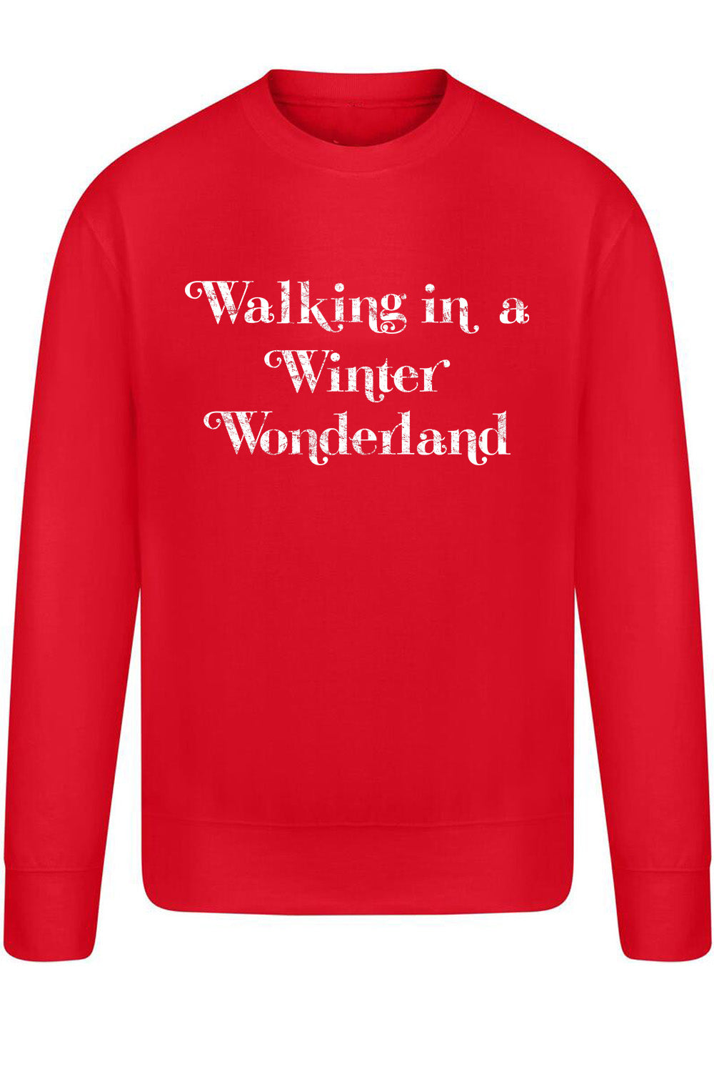 Walking In Winter Wonderland Christmas Jumper (Pack of 4)