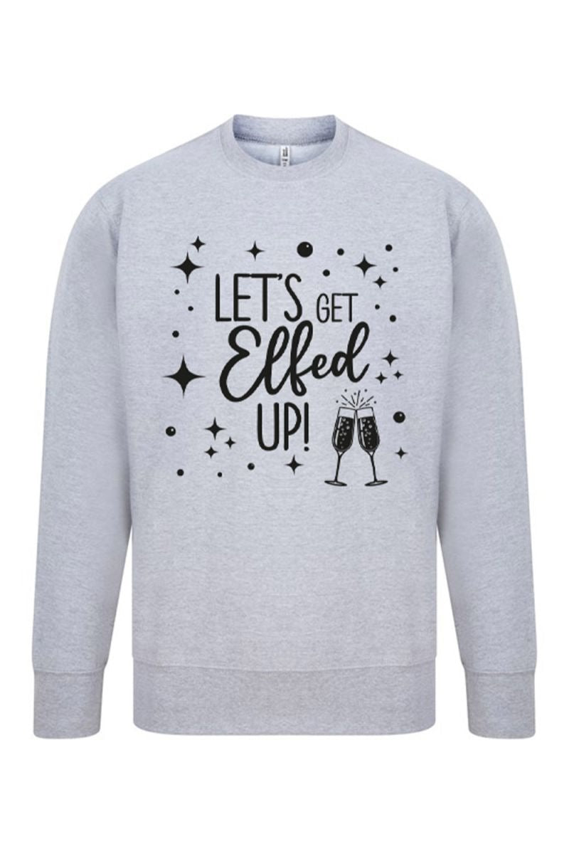 LET'S GET ELFED UP CHRISTMAS SWEATSHIRT (Pack of 4)