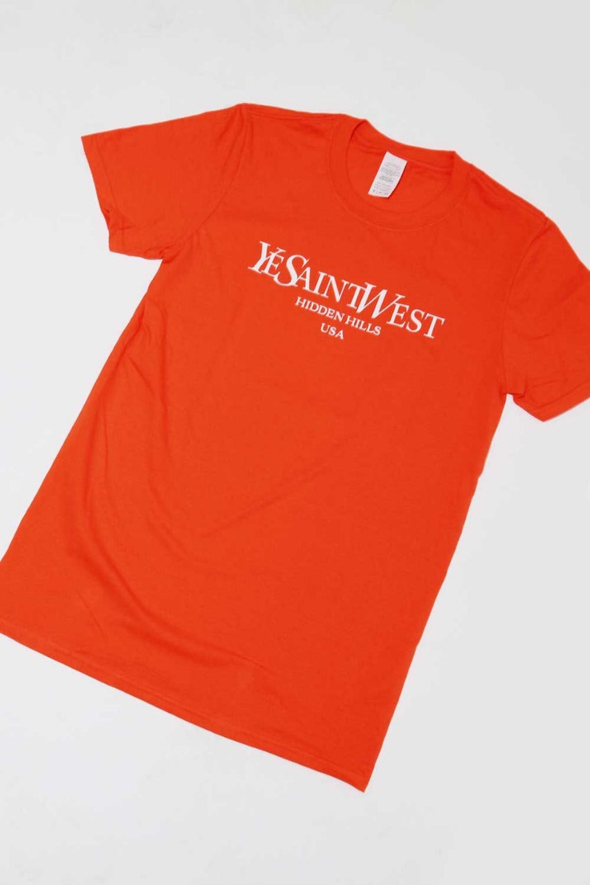 Ye Saint West Slogan Printed T-Shirt (Pack of 6)