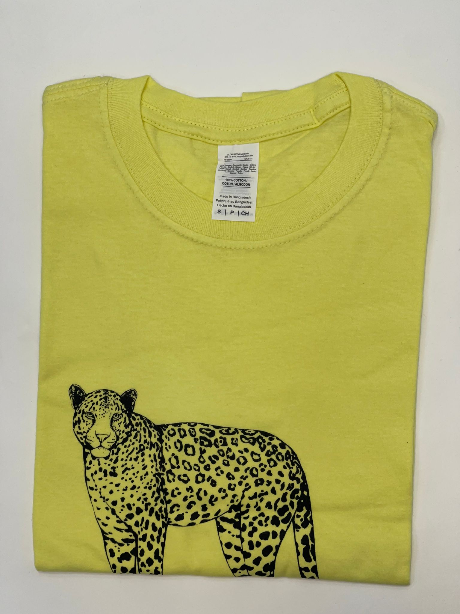 Leopard Graphic Oversized T-Shirt (Pack of 6)