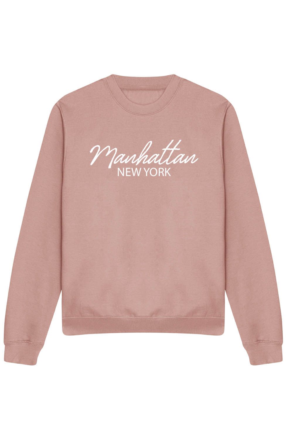 MANHATTAN SWEATSHIRT IN DUSTY PINK (CUSTOM PACKS)