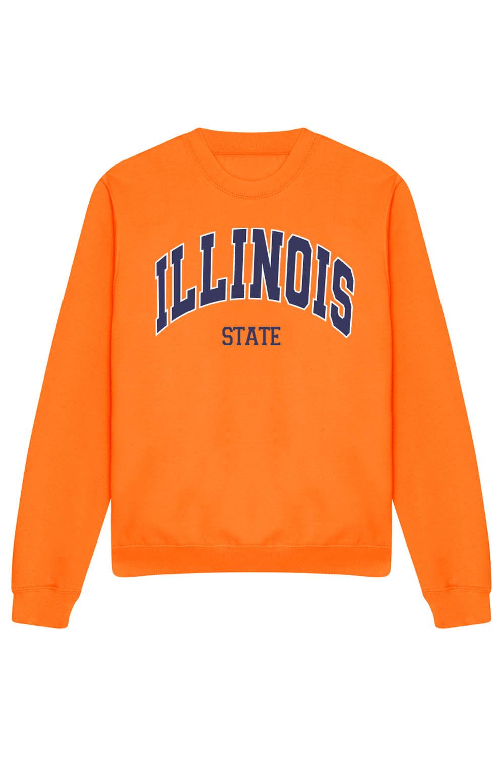 ILLINOIS SWEATSHIRT IN ORANGE CRUSH (CUSTOM PACKS)