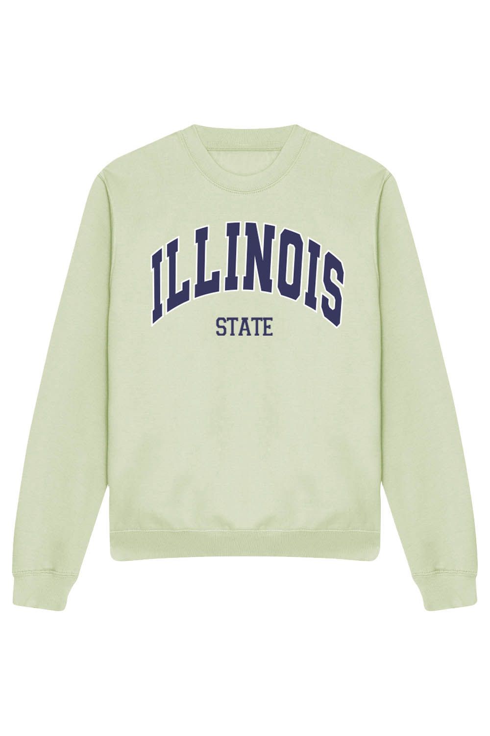 ILLINOIS SWEATSHIRT IN PISTACHIO (CUSTOM PACKS)