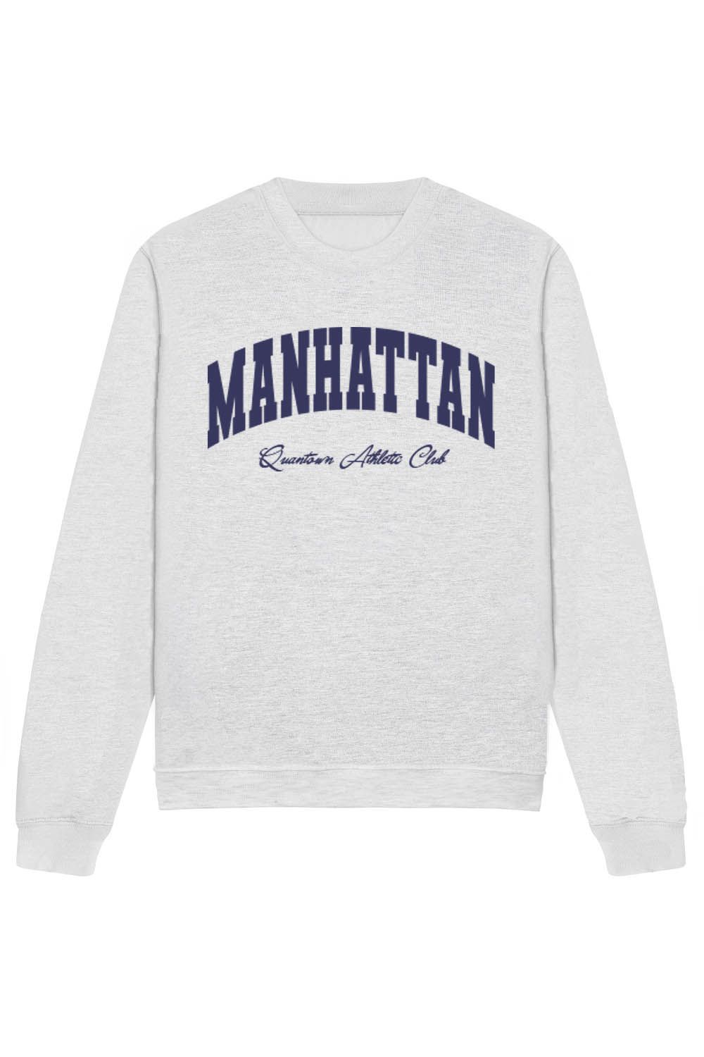 MANHATTAN ATHLETIC CLUB SWEATSHIRT IN ASHGREY (CUSTOM PACKS)