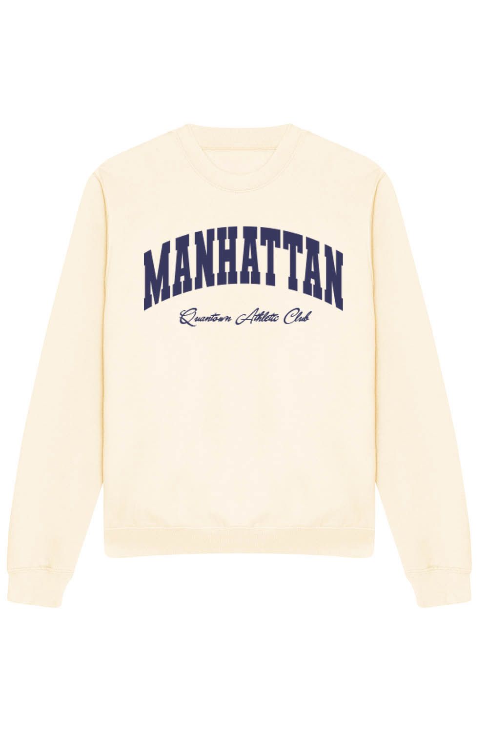 MANHATTAN ATHLETIC CLUB SWEATSHIRT IN VANILLA (CUSTOM PACKS)