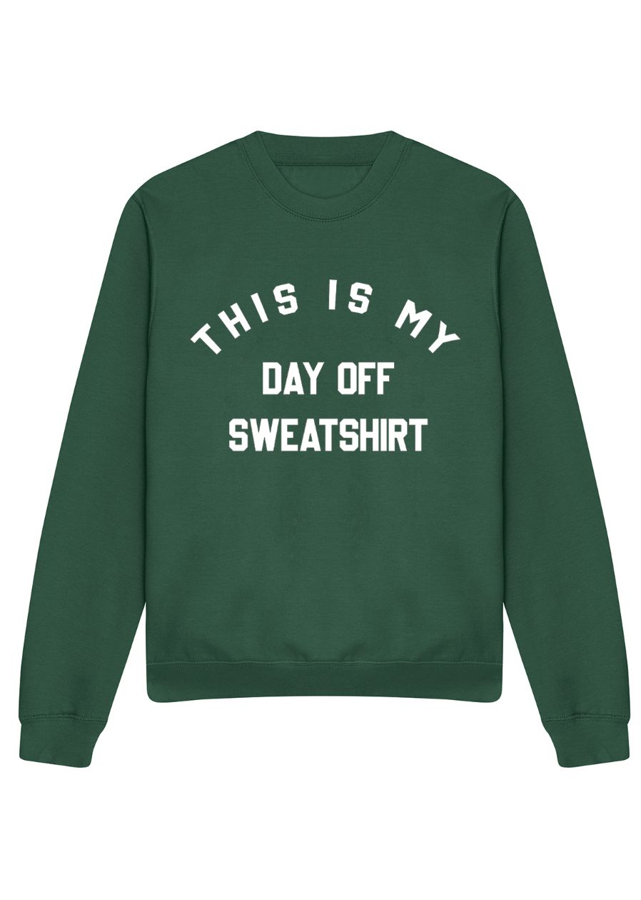 Day Off Slogan Oversized Sweatshirt (Pack of 6)