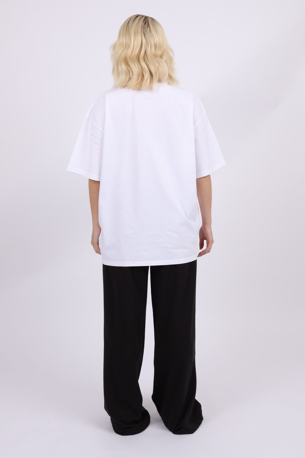 220GSM Oversized T-Shirt In Multi Leopard Print Mon Cherries