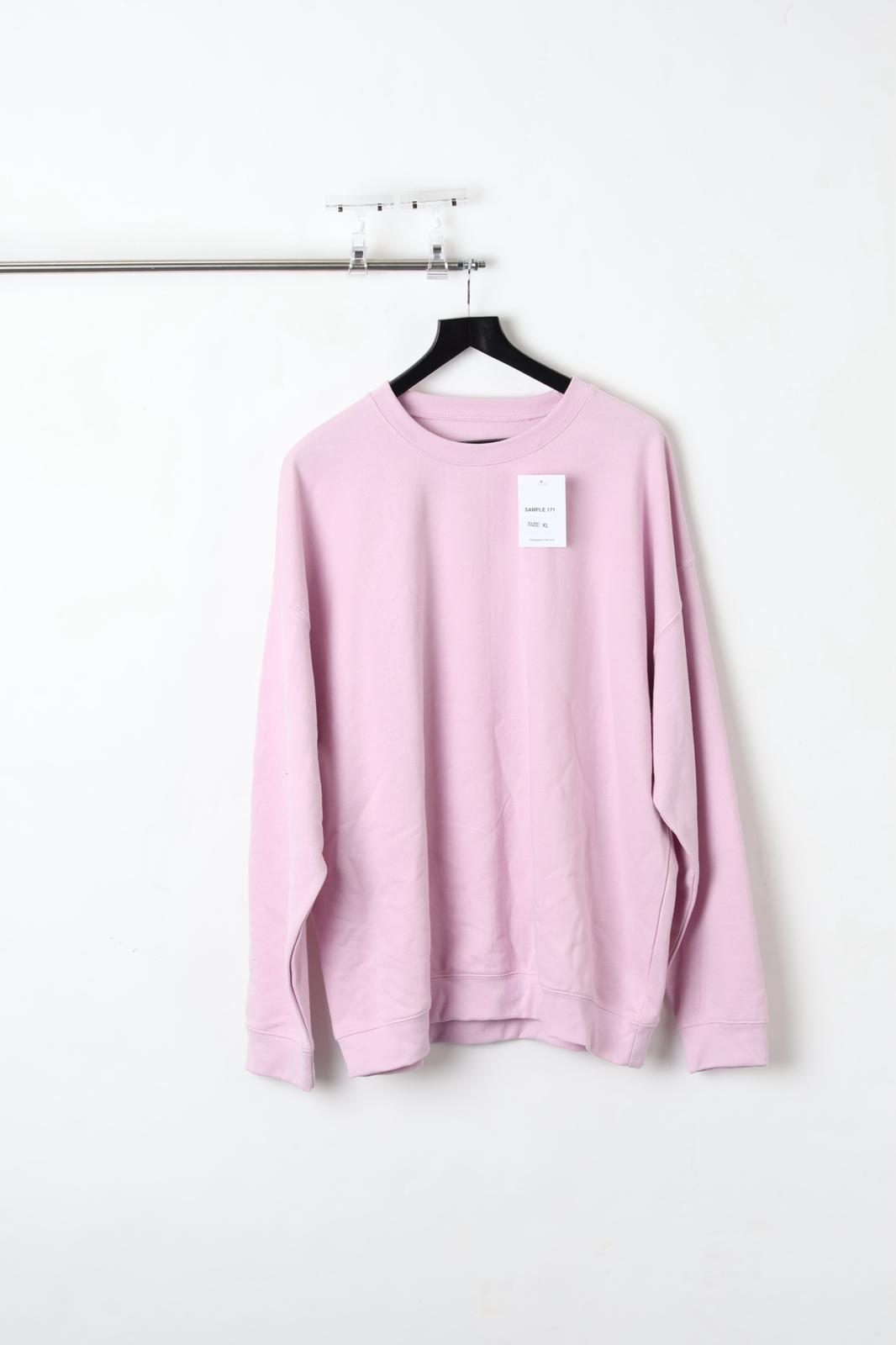 BABY PINK SWEATSHIRT (SIZE XL)-SAMPLE