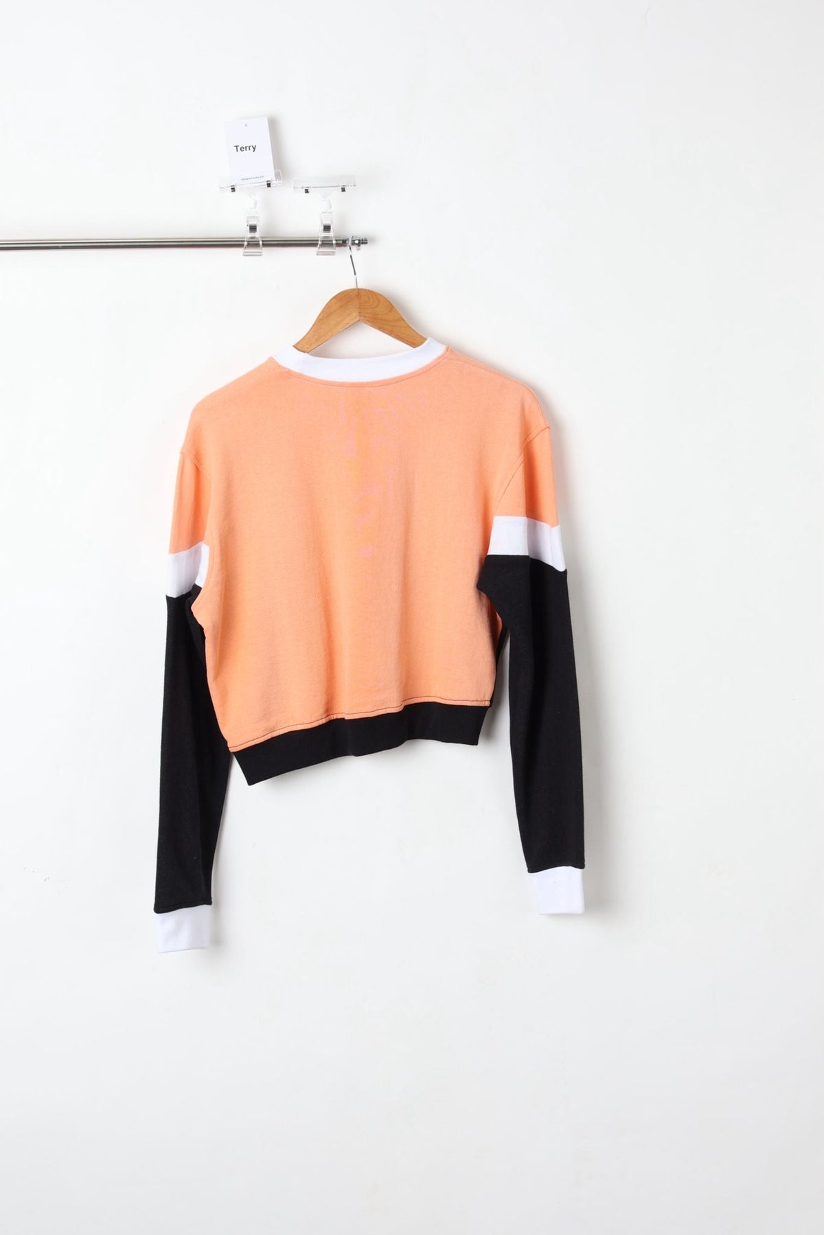 FRENCH TERRY SWEATSHIRT CUT AND SEW (SIZE S)-SAMPLE