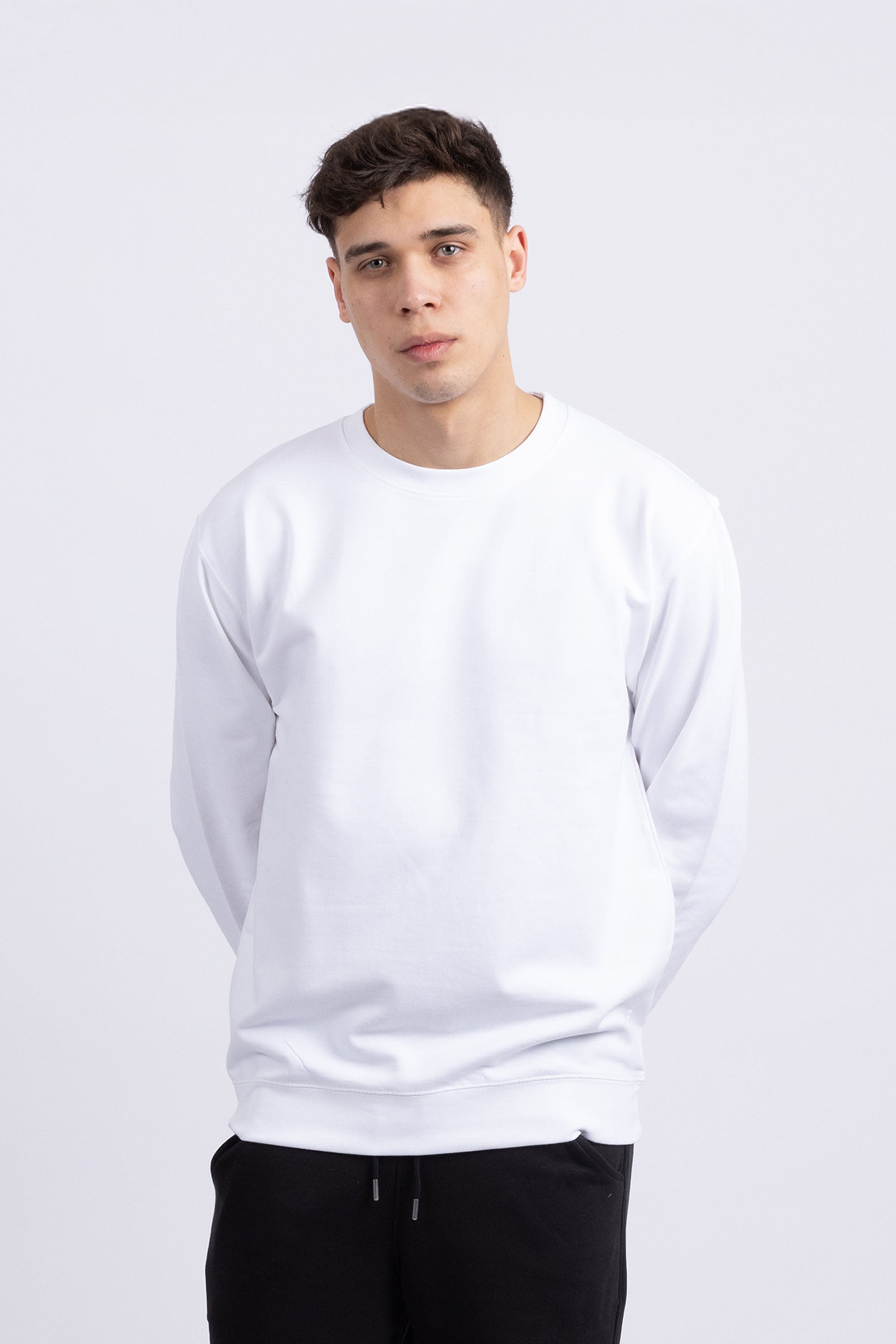 Unisex Crewneck Plain Sweatshirt