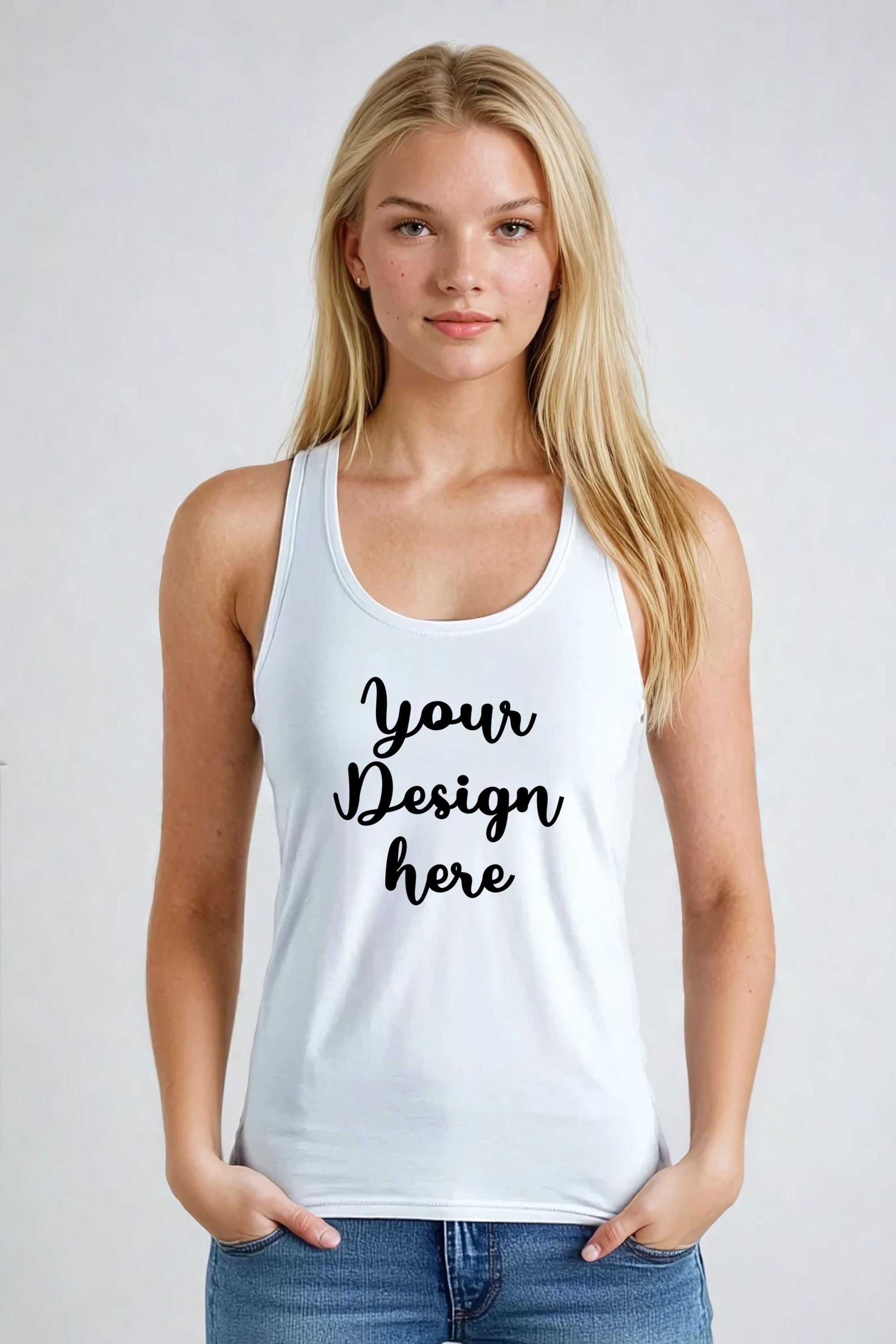 Women Custom Printed Tank Top